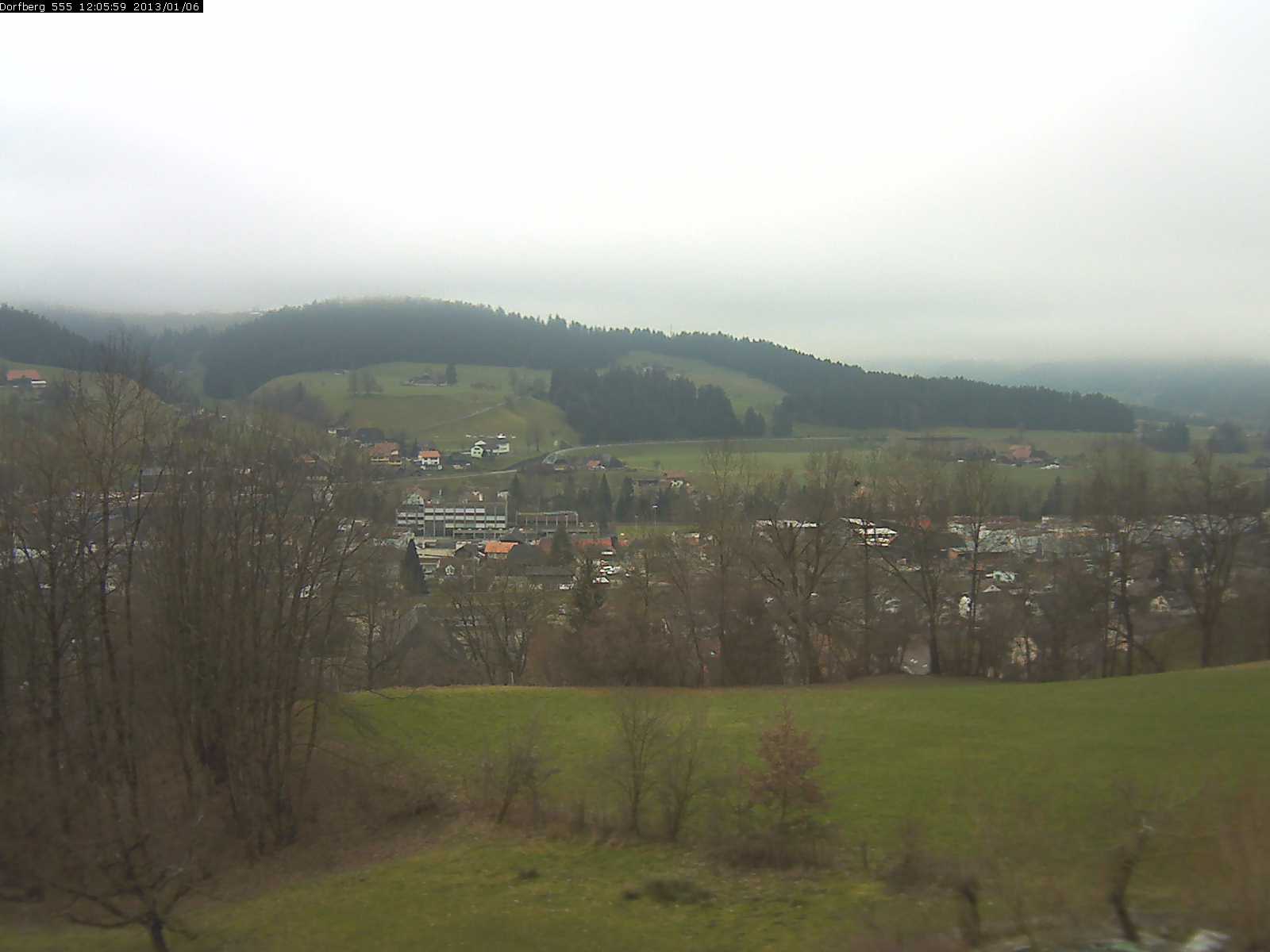 Webcam-Bild: Aussicht vom Dorfberg in Langnau 20130106-120600