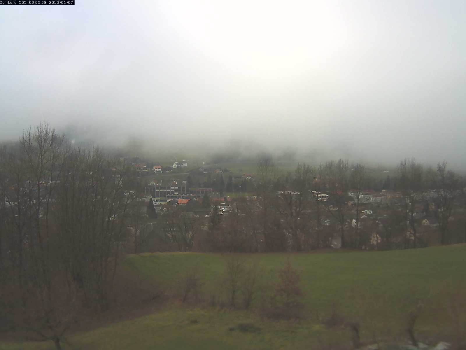 Webcam-Bild: Aussicht vom Dorfberg in Langnau 20130107-090600