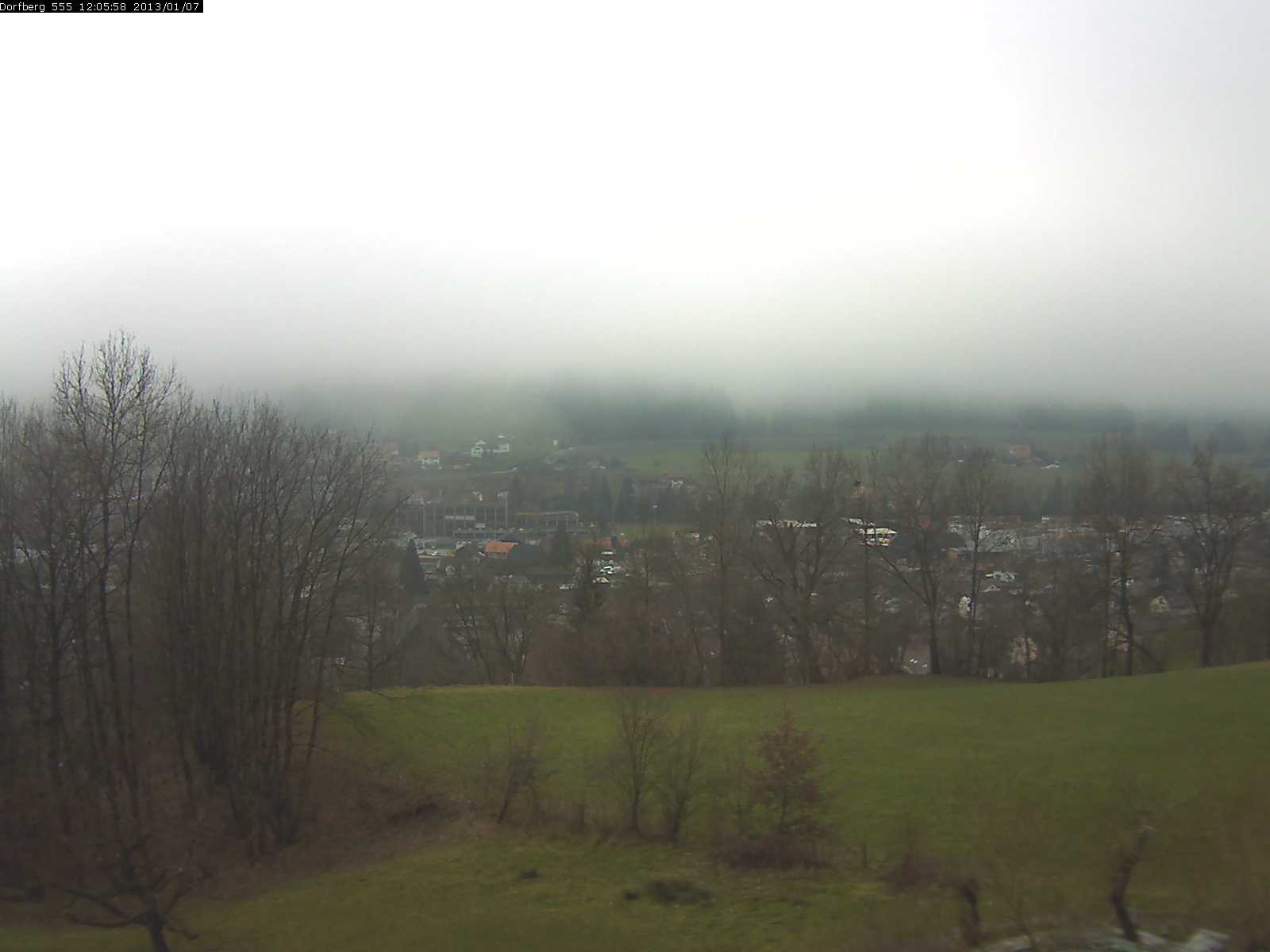 Webcam-Bild: Aussicht vom Dorfberg in Langnau 20130107-120600
