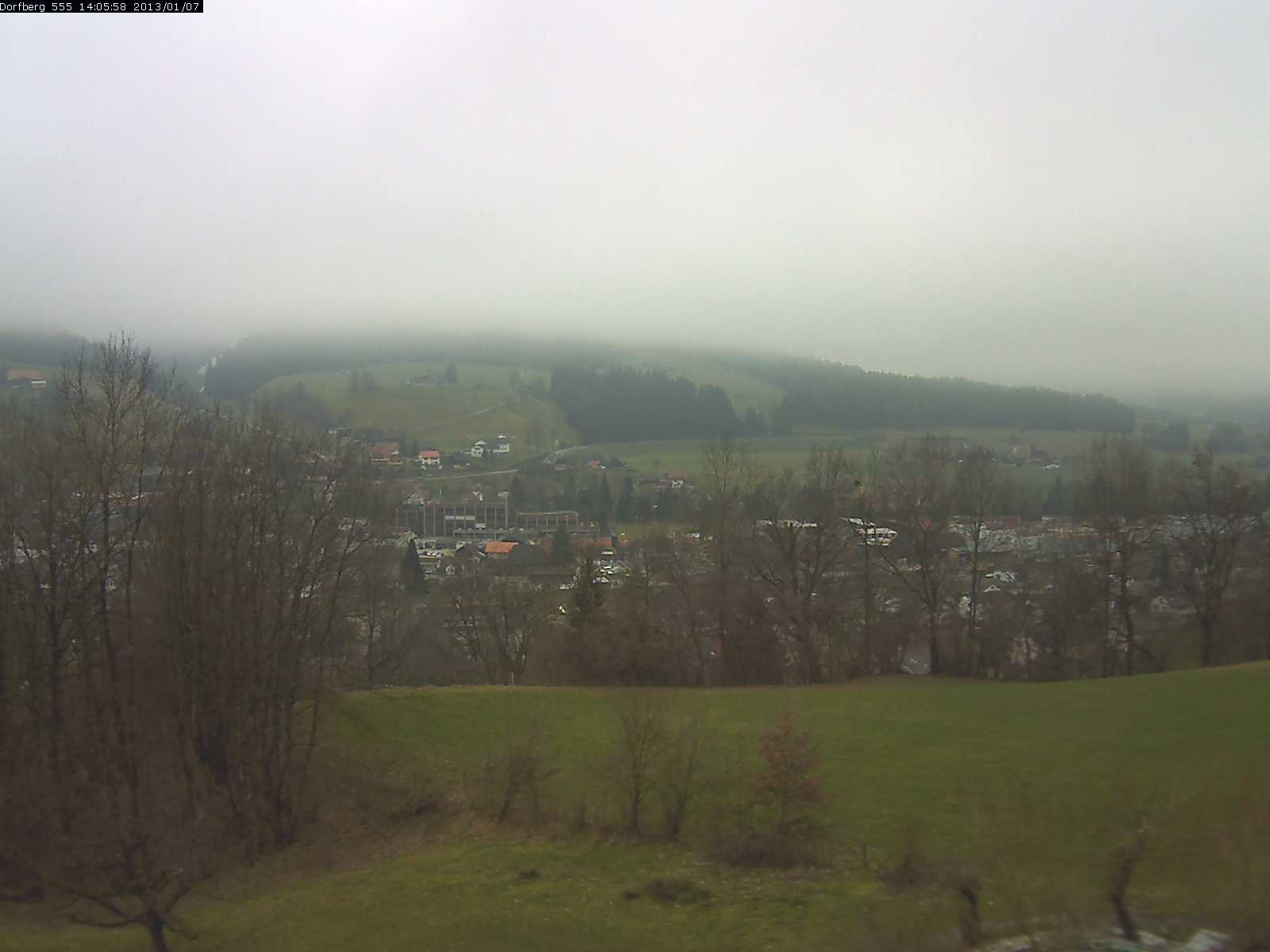 Webcam-Bild: Aussicht vom Dorfberg in Langnau 20130107-140600