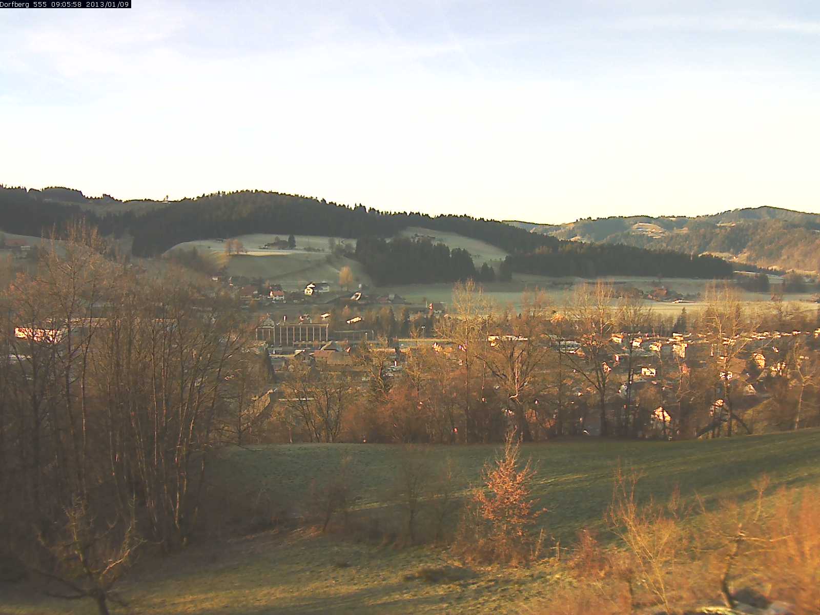 Webcam-Bild: Aussicht vom Dorfberg in Langnau 20130109-090600