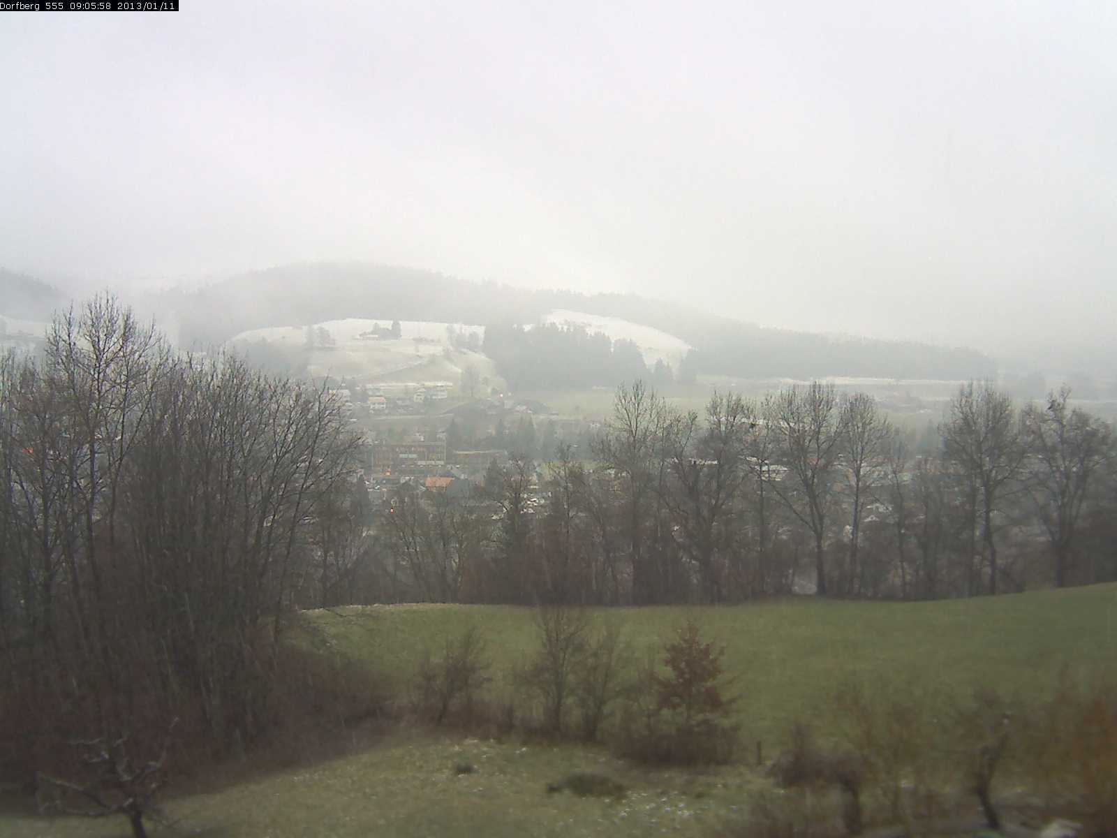 Webcam-Bild: Aussicht vom Dorfberg in Langnau 20130111-090600