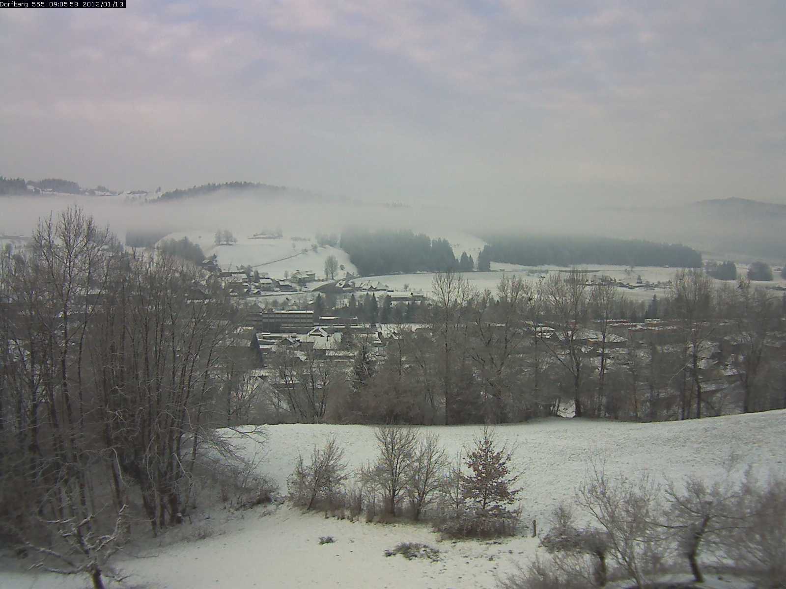 Webcam-Bild: Aussicht vom Dorfberg in Langnau 20130113-090600