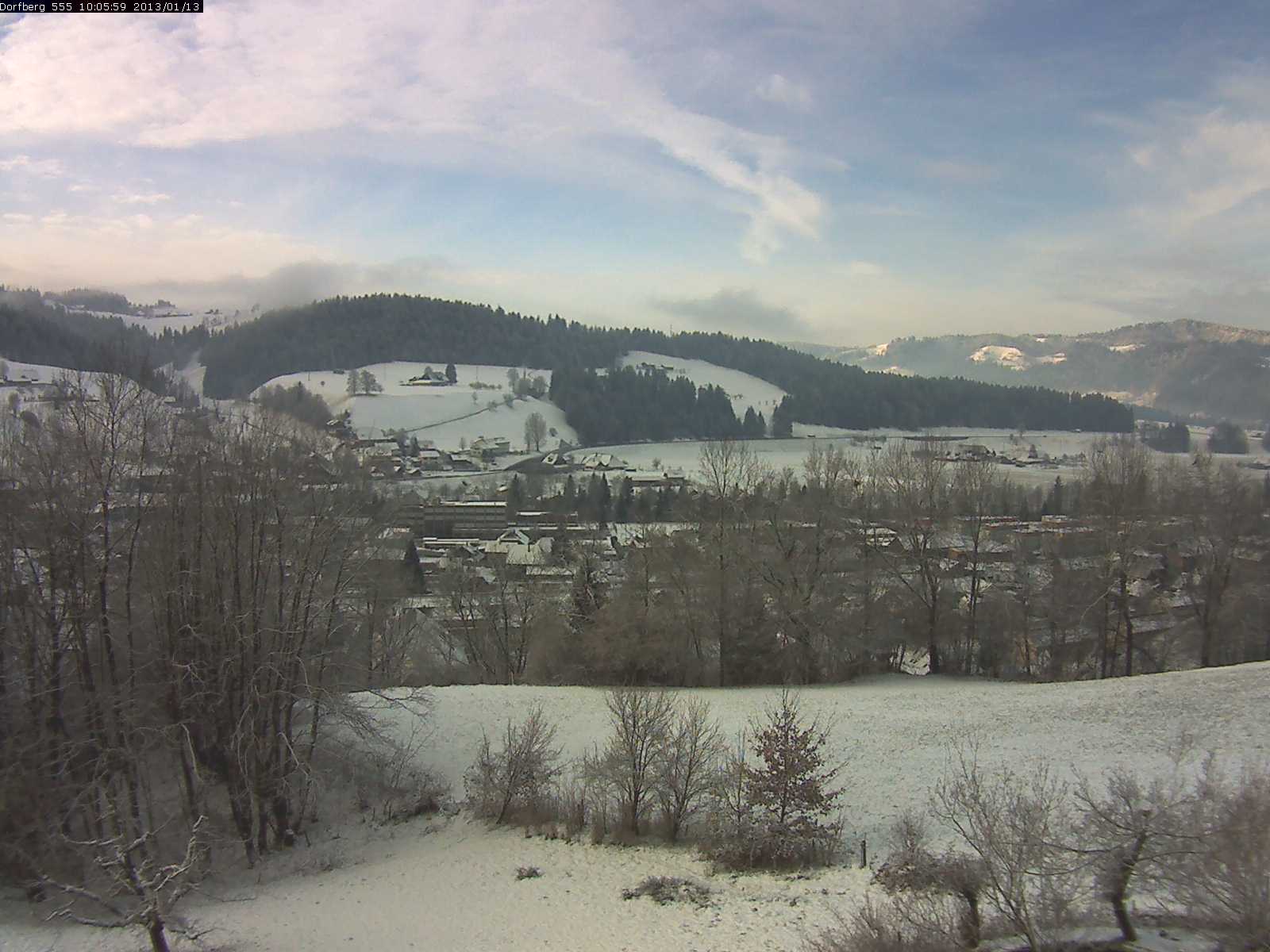 Webcam-Bild: Aussicht vom Dorfberg in Langnau 20130113-100600
