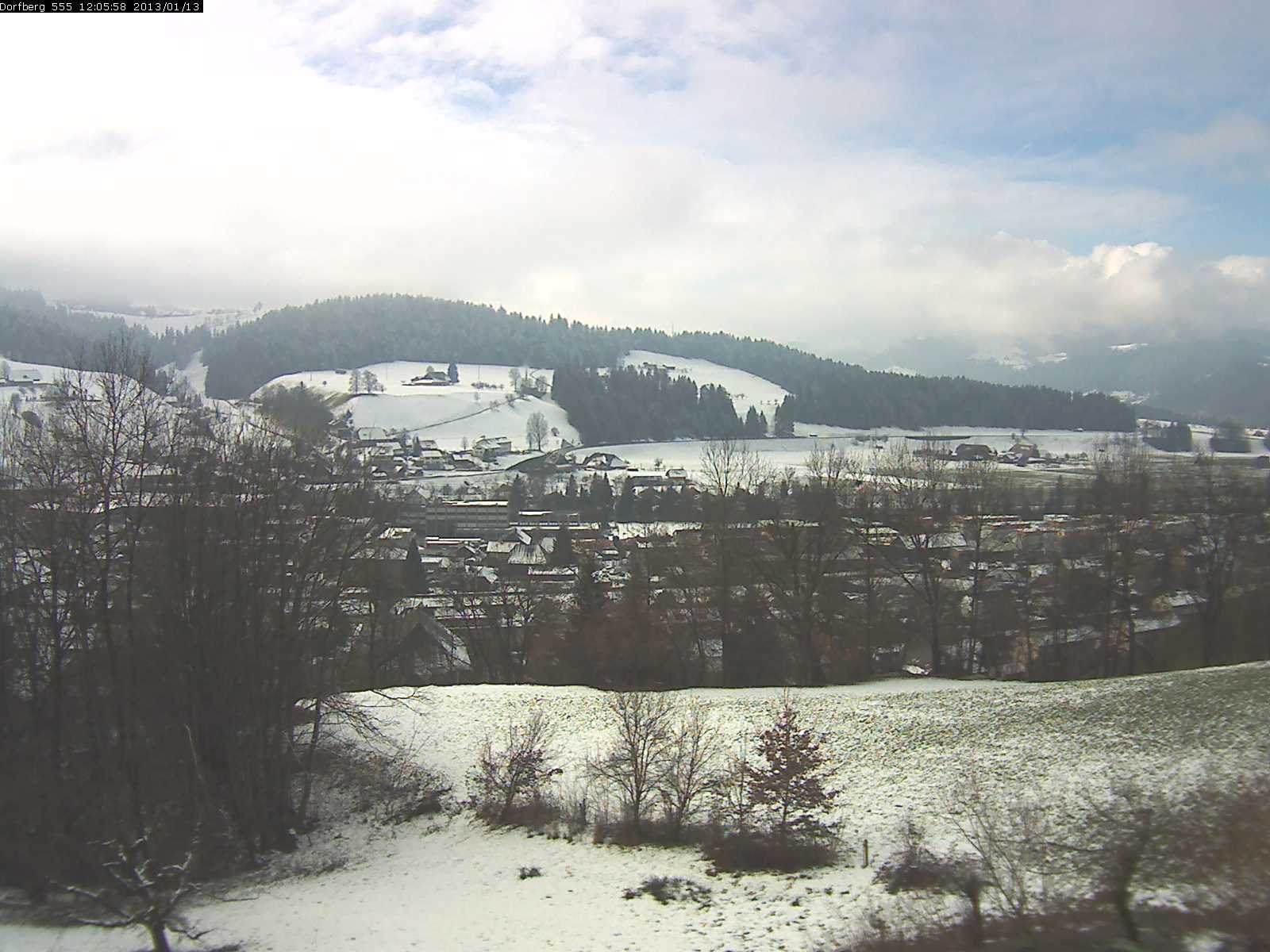Webcam-Bild: Aussicht vom Dorfberg in Langnau 20130113-120600