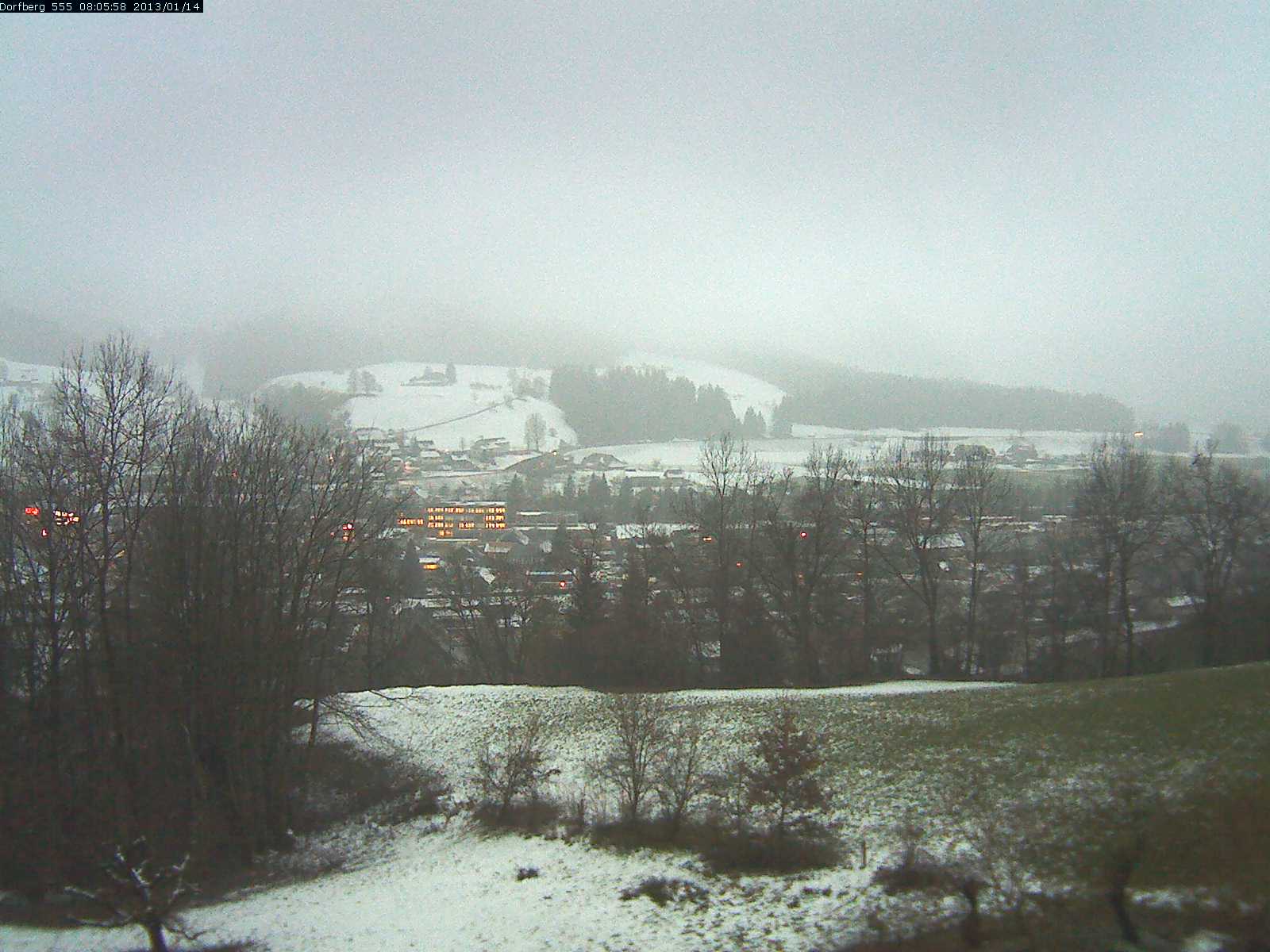 Webcam-Bild: Aussicht vom Dorfberg in Langnau 20130114-080600