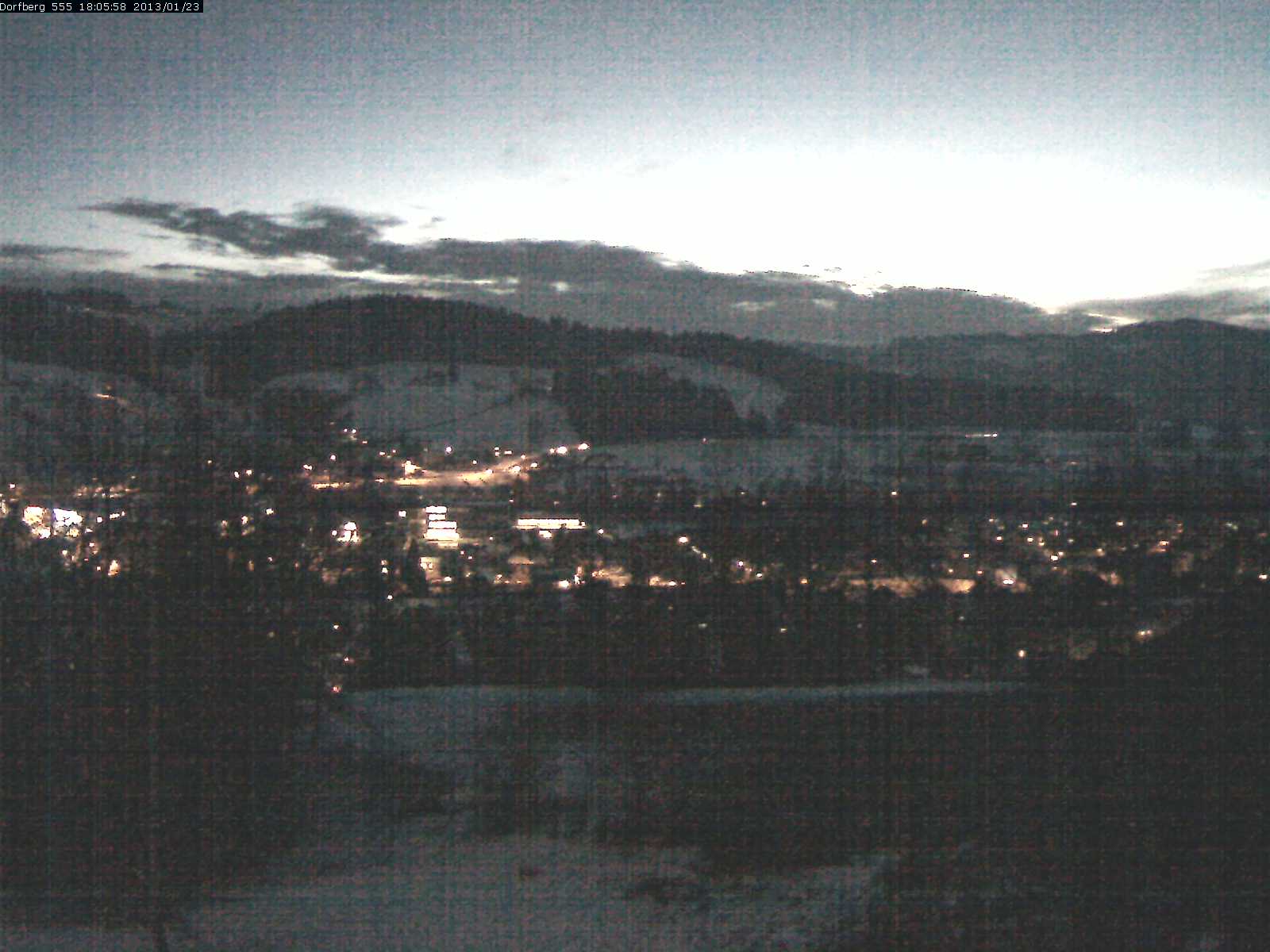 Webcam-Bild: Aussicht vom Dorfberg in Langnau 20130123-180600