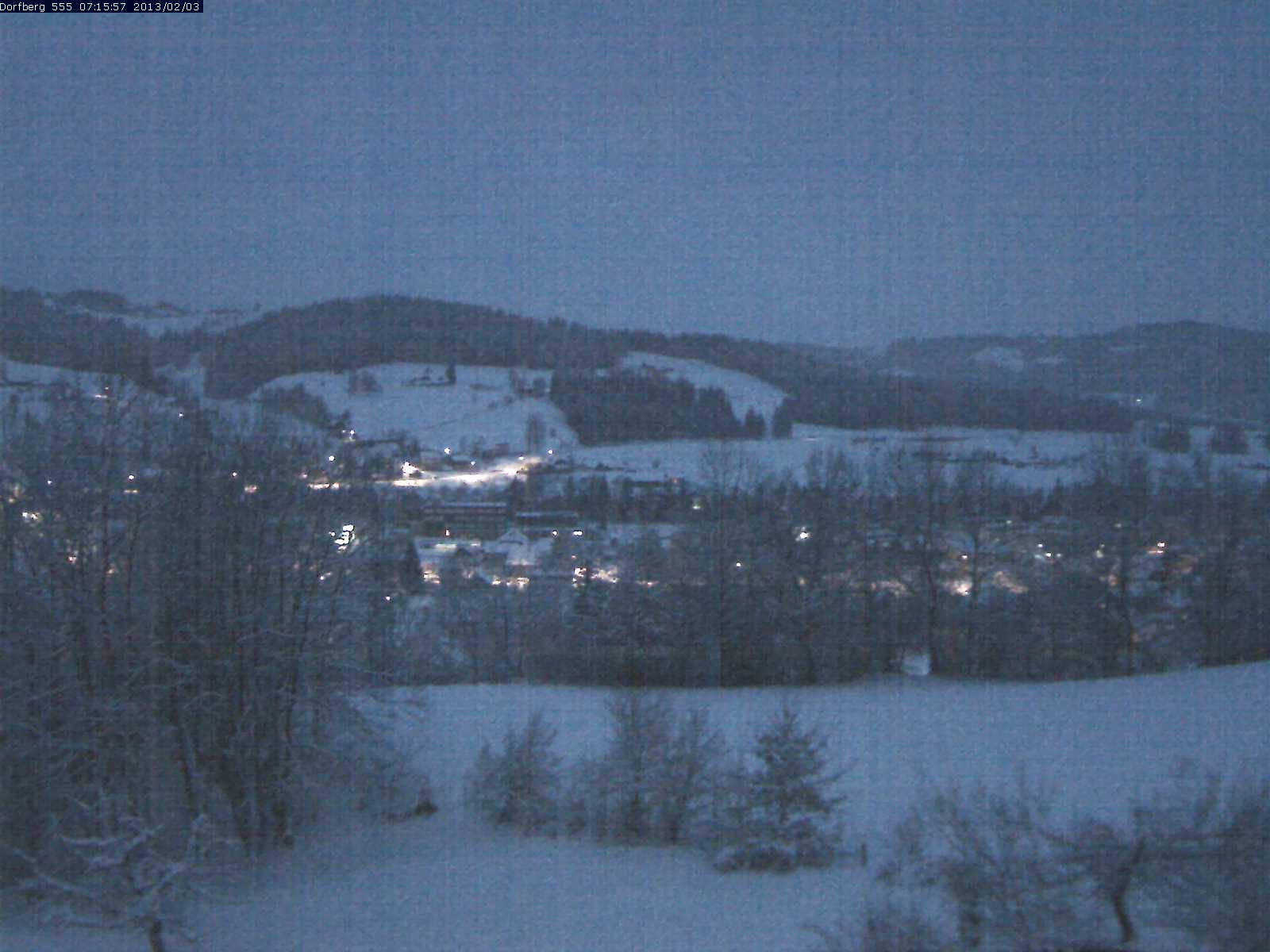 Webcam-Bild: Aussicht vom Dorfberg in Langnau 20130203-071600