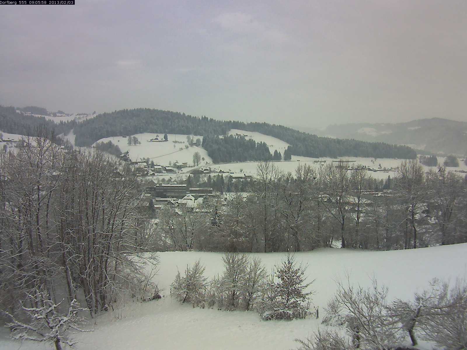 Webcam-Bild: Aussicht vom Dorfberg in Langnau 20130203-090600