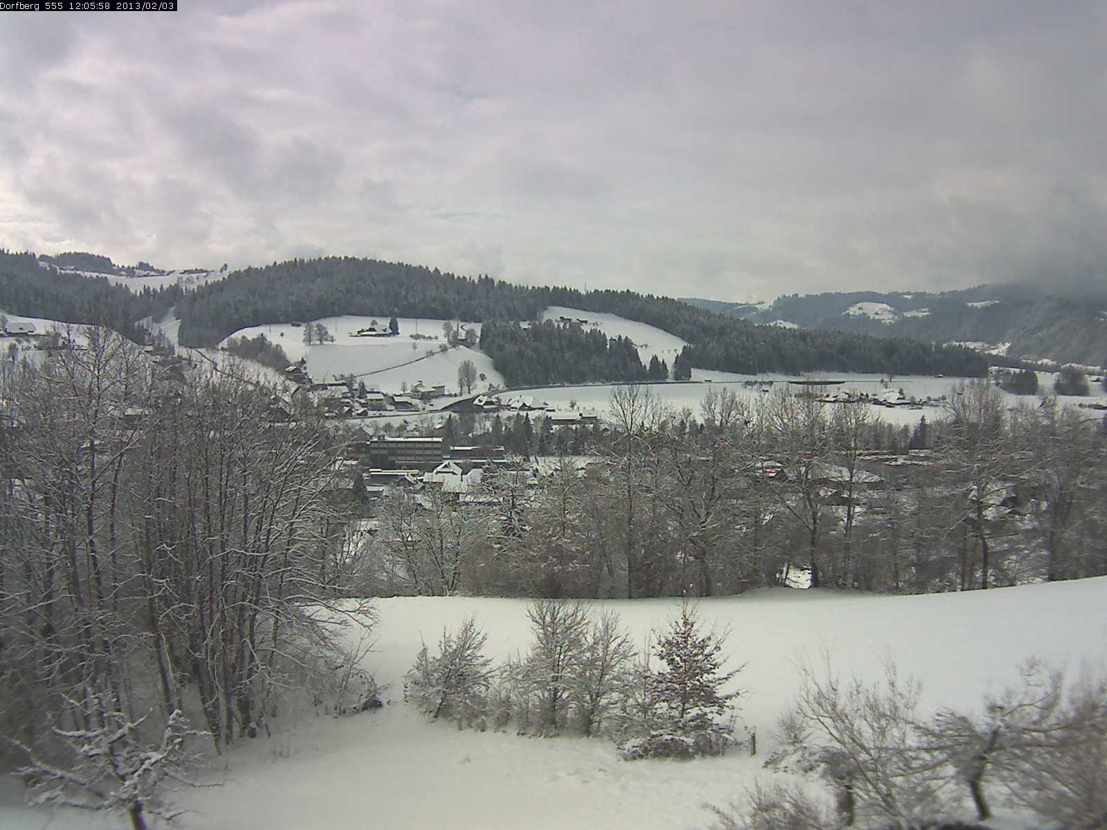 Webcam-Bild: Aussicht vom Dorfberg in Langnau 20130203-120600