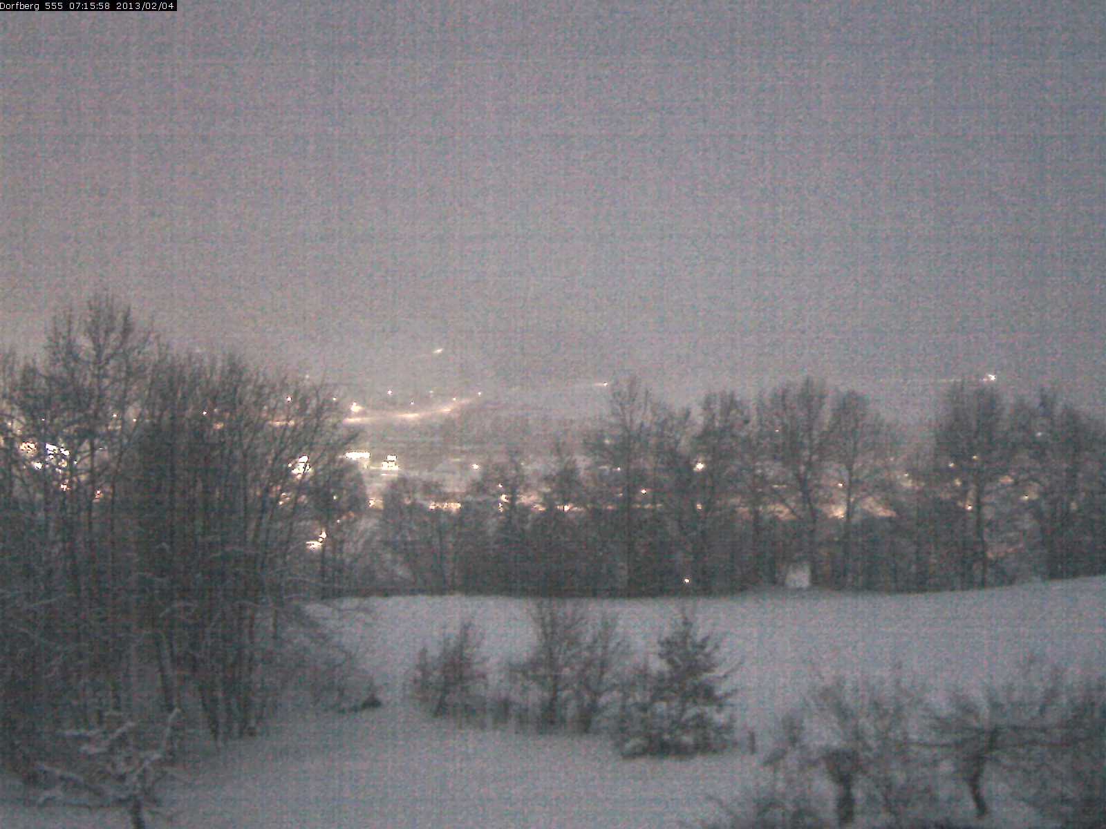 Webcam-Bild: Aussicht vom Dorfberg in Langnau 20130204-071600