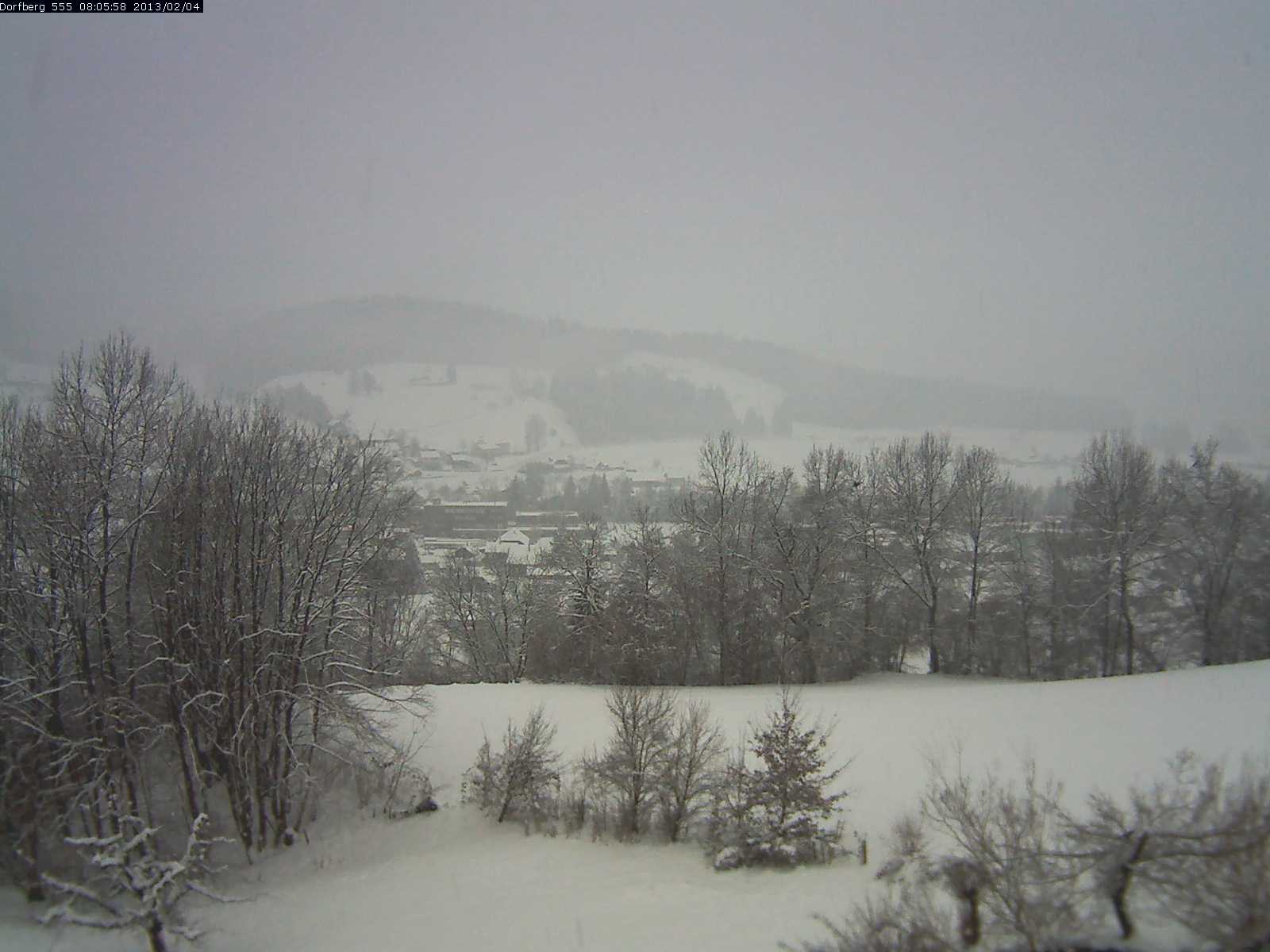 Webcam-Bild: Aussicht vom Dorfberg in Langnau 20130204-080600