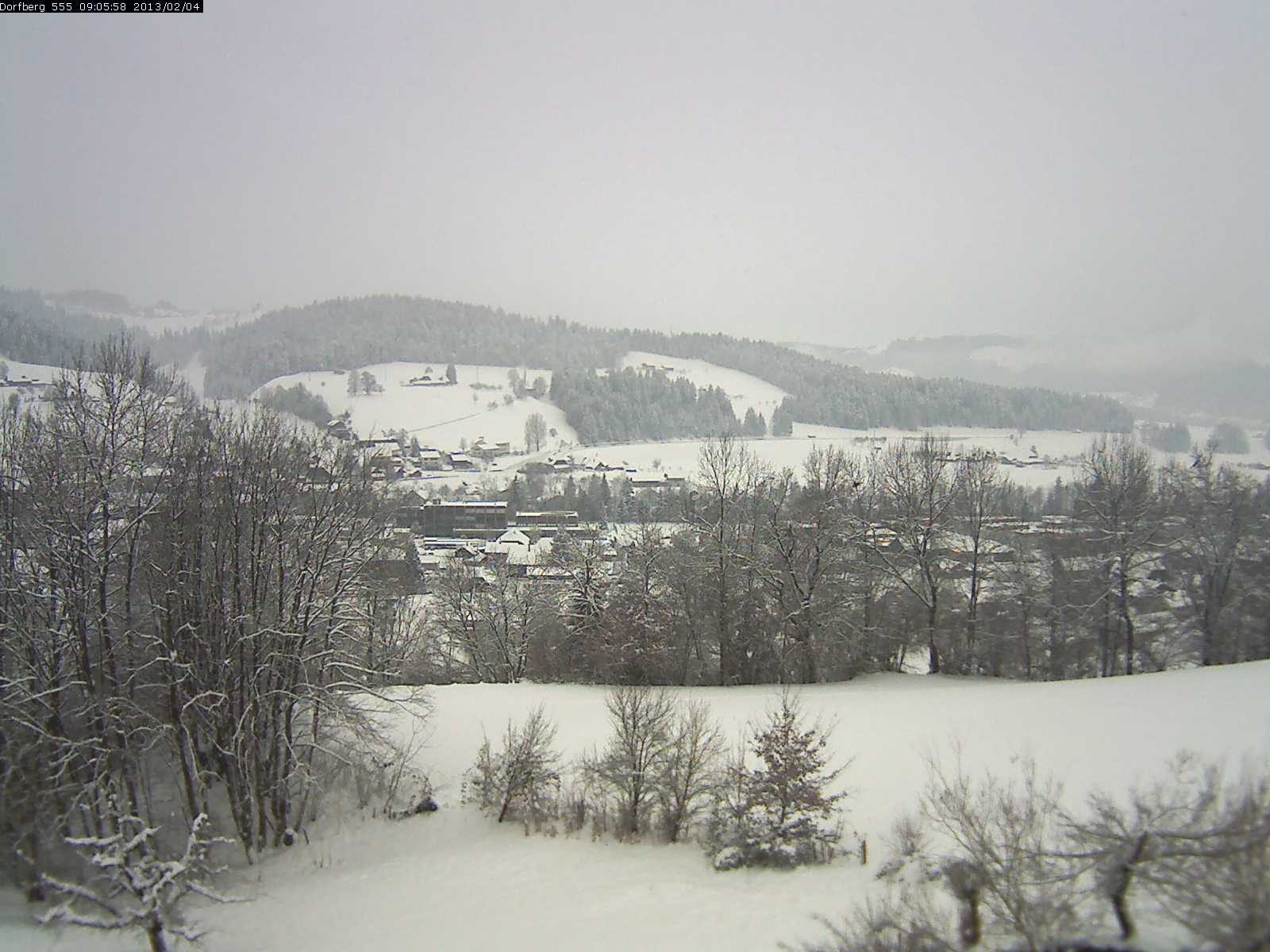 Webcam-Bild: Aussicht vom Dorfberg in Langnau 20130204-090600