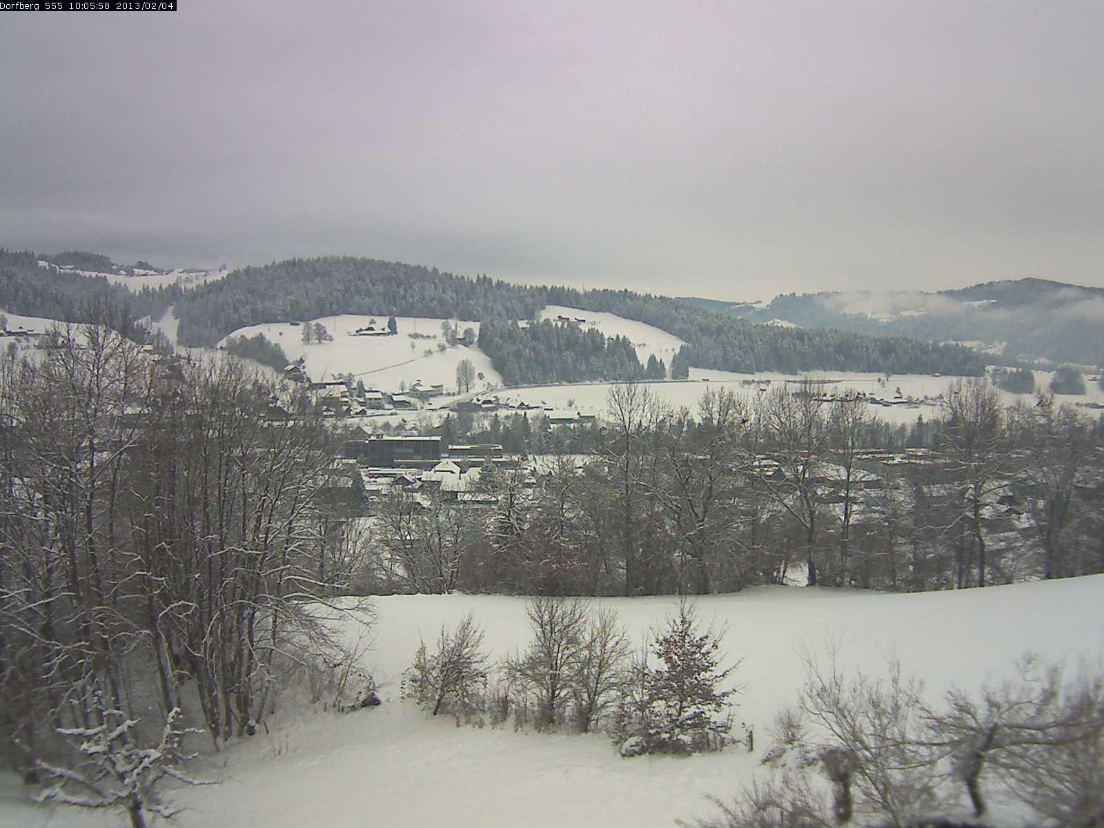 Webcam-Bild: Aussicht vom Dorfberg in Langnau 20130204-100600