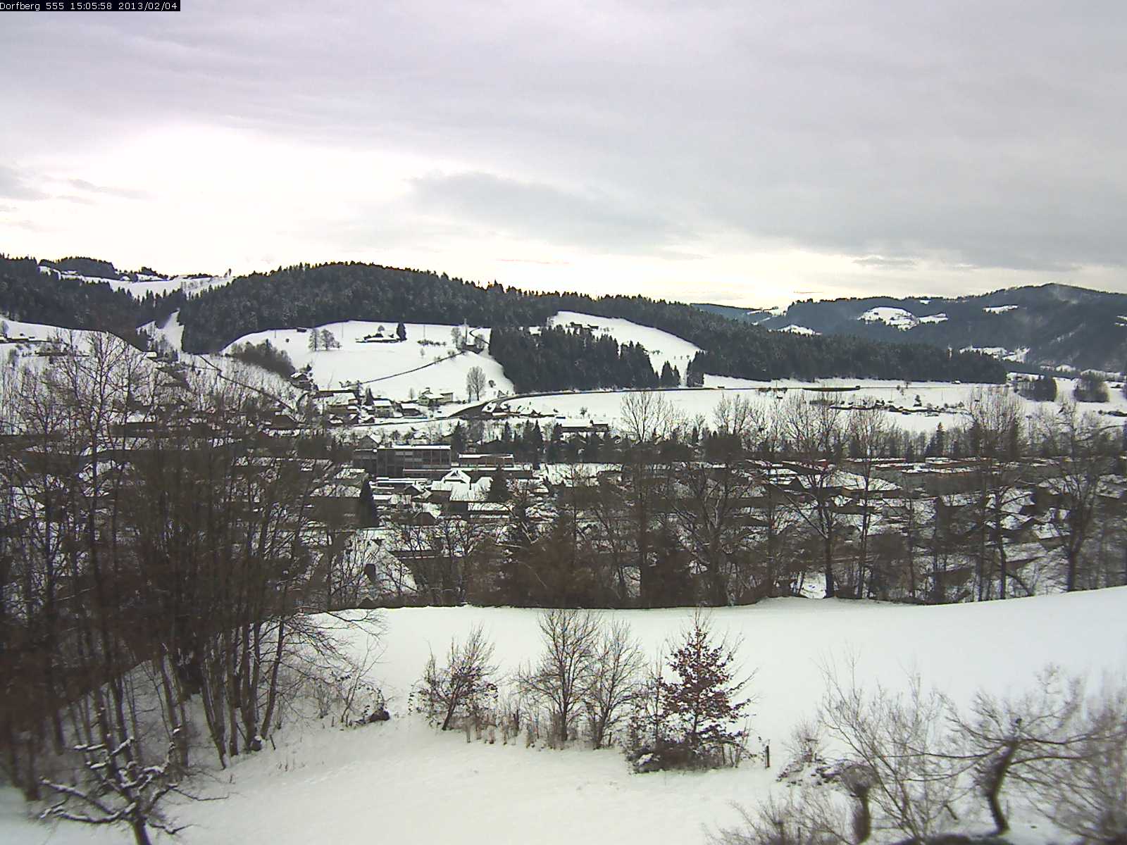Webcam-Bild: Aussicht vom Dorfberg in Langnau 20130204-150600