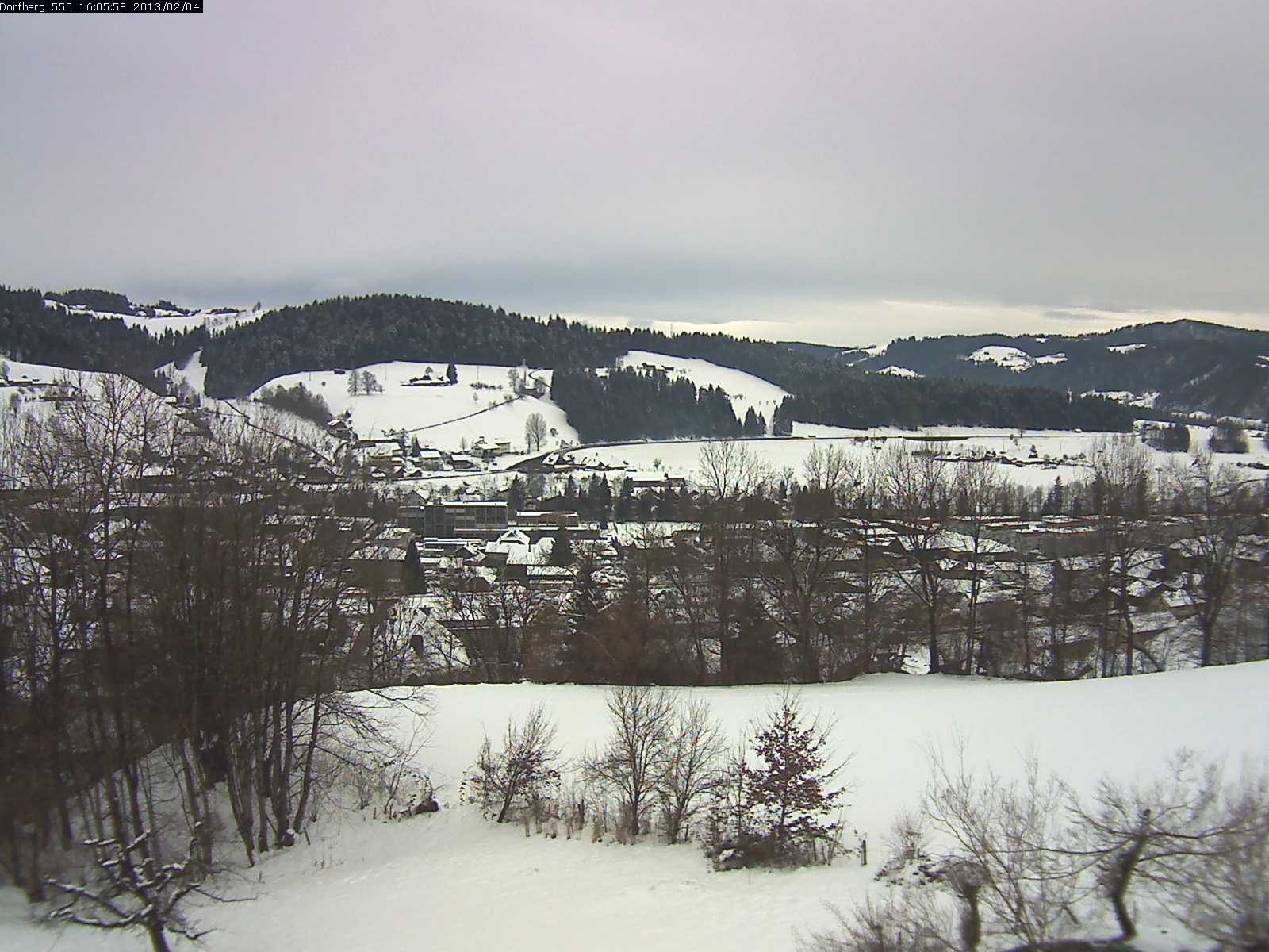 Webcam-Bild: Aussicht vom Dorfberg in Langnau 20130204-160600