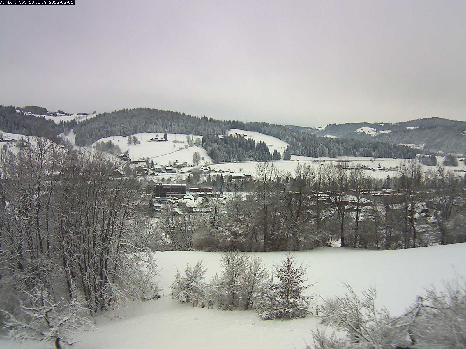 Webcam-Bild: Aussicht vom Dorfberg in Langnau 20130206-100600