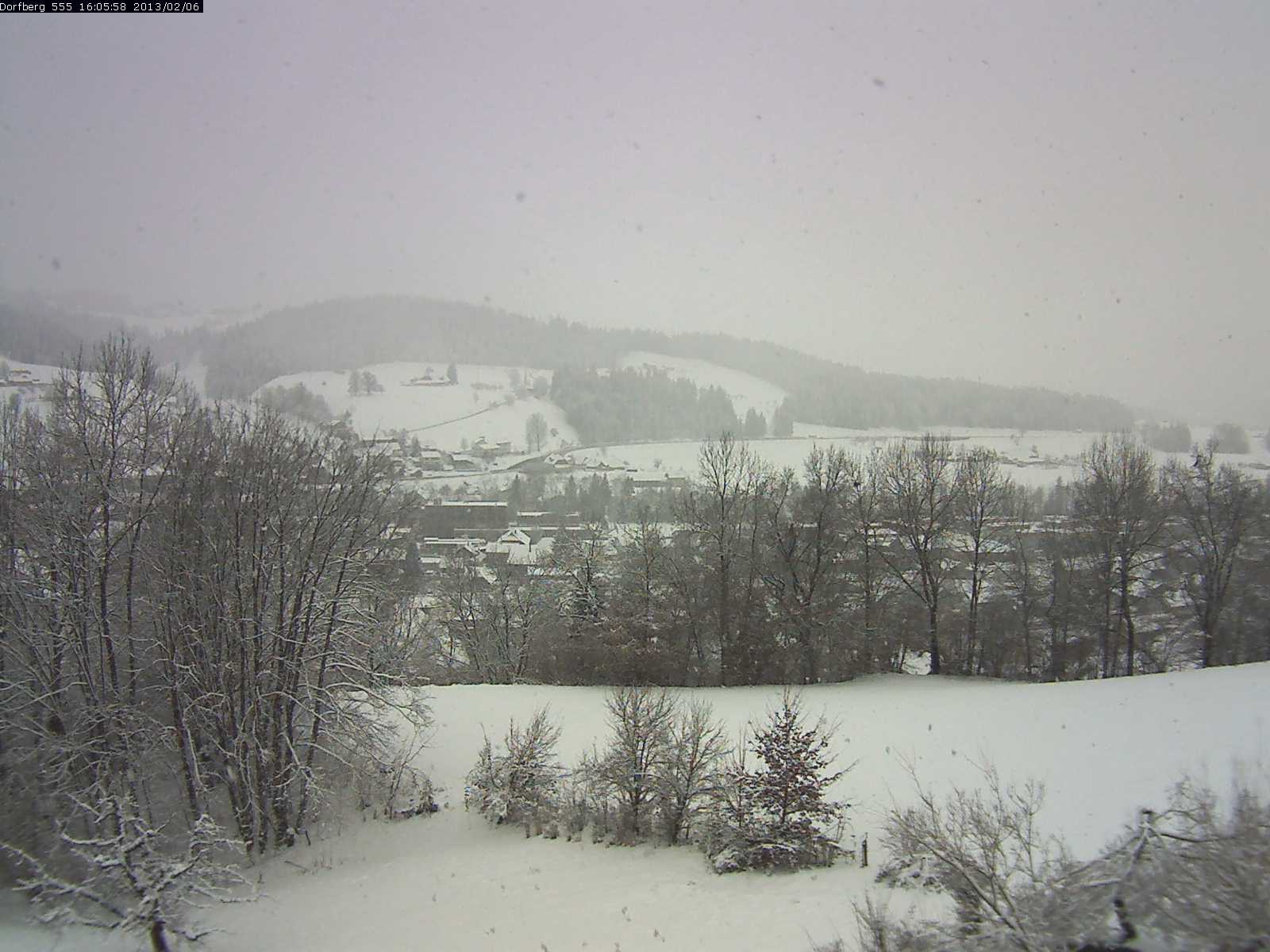 Webcam-Bild: Aussicht vom Dorfberg in Langnau 20130206-160600