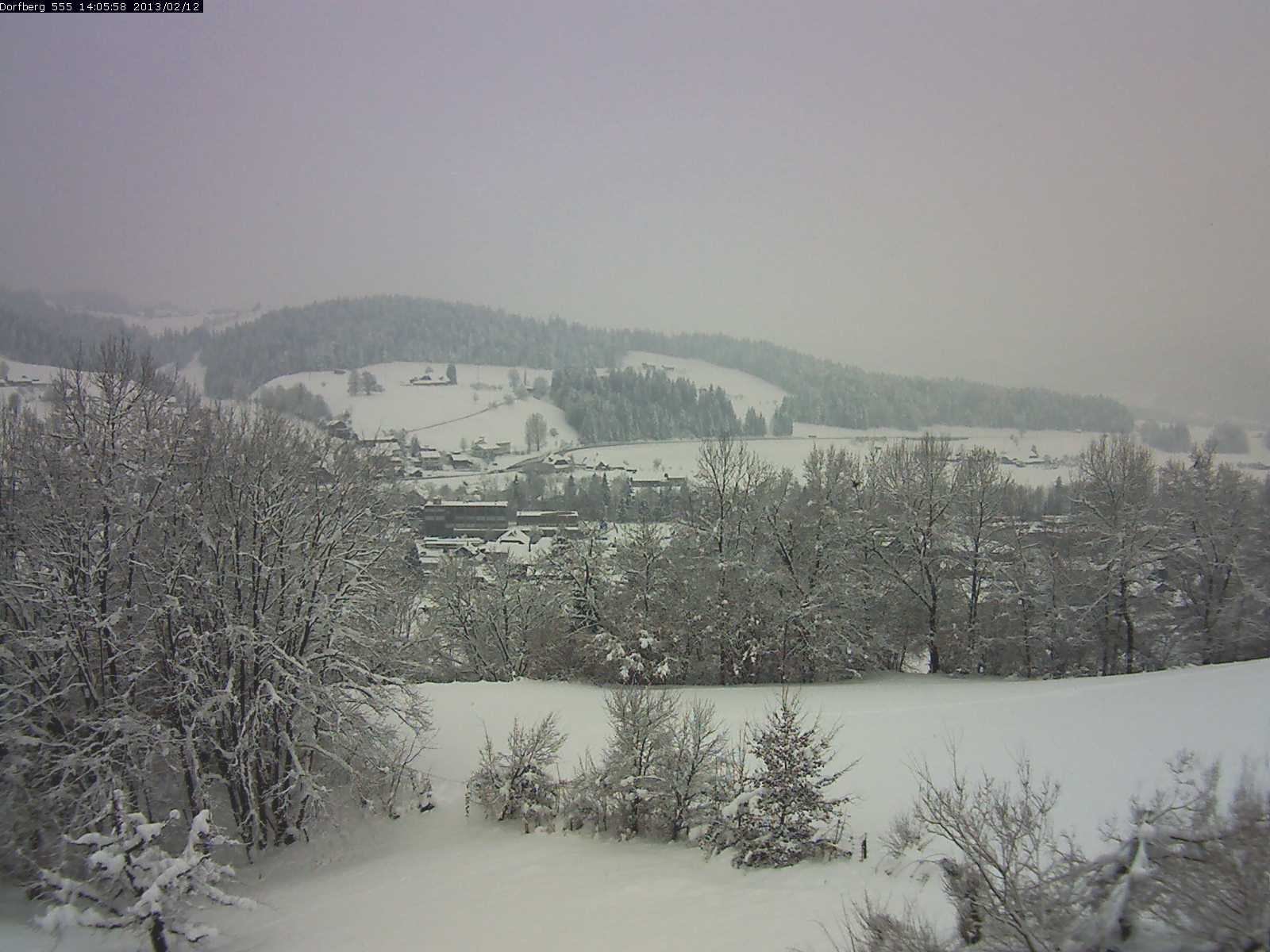 Webcam-Bild: Aussicht vom Dorfberg in Langnau 20130212-140600