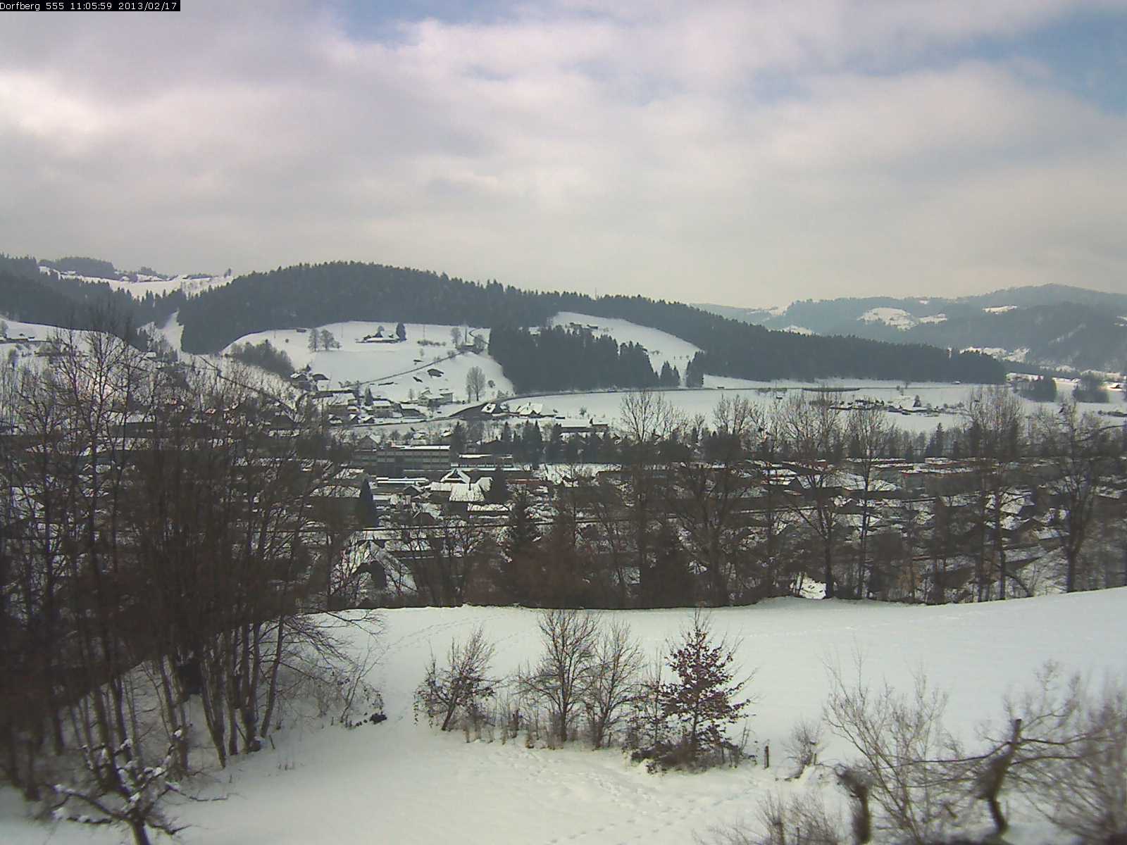 Webcam-Bild: Aussicht vom Dorfberg in Langnau 20130217-110600