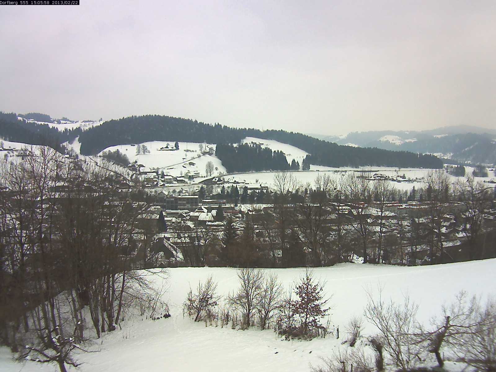 Webcam-Bild: Aussicht vom Dorfberg in Langnau 20130222-150600