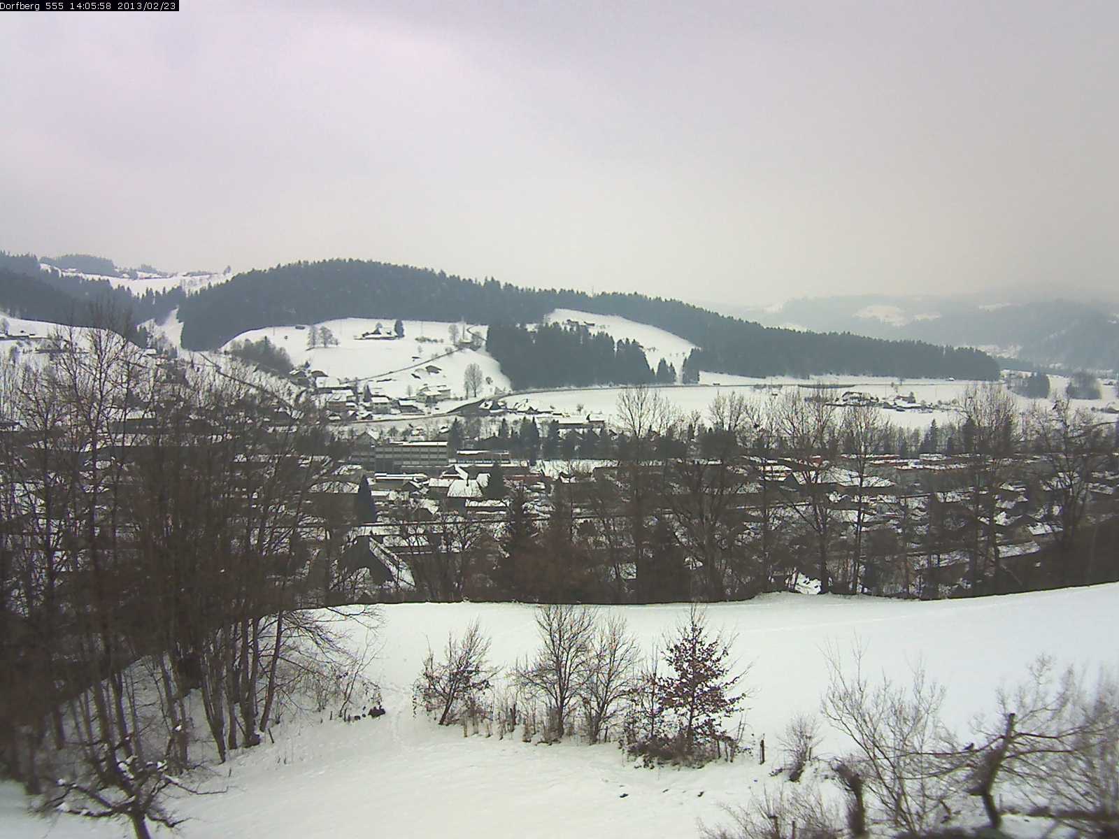 Webcam-Bild: Aussicht vom Dorfberg in Langnau 20130223-140600