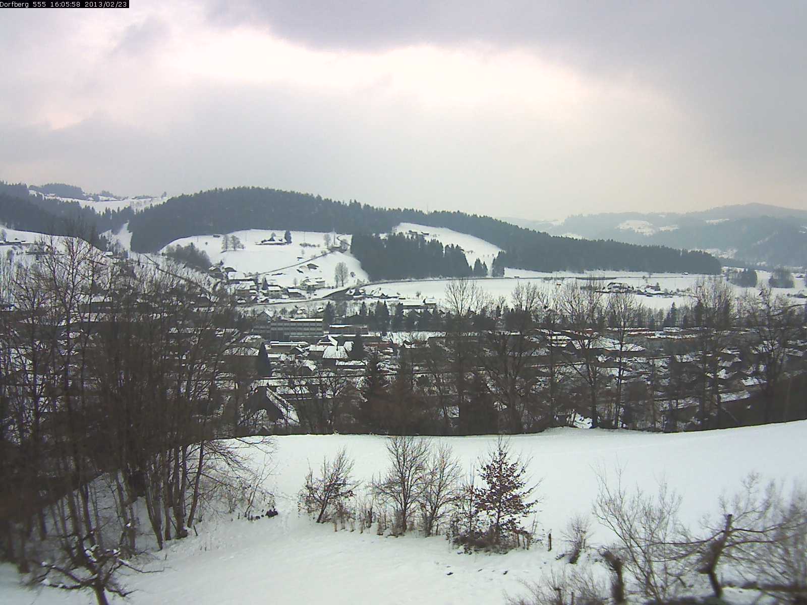 Webcam-Bild: Aussicht vom Dorfberg in Langnau 20130223-160600