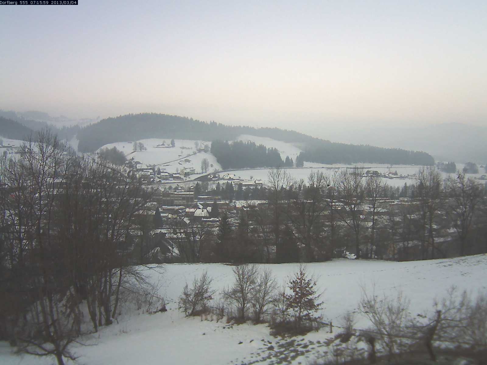 Webcam-Bild: Aussicht vom Dorfberg in Langnau 20130304-071600