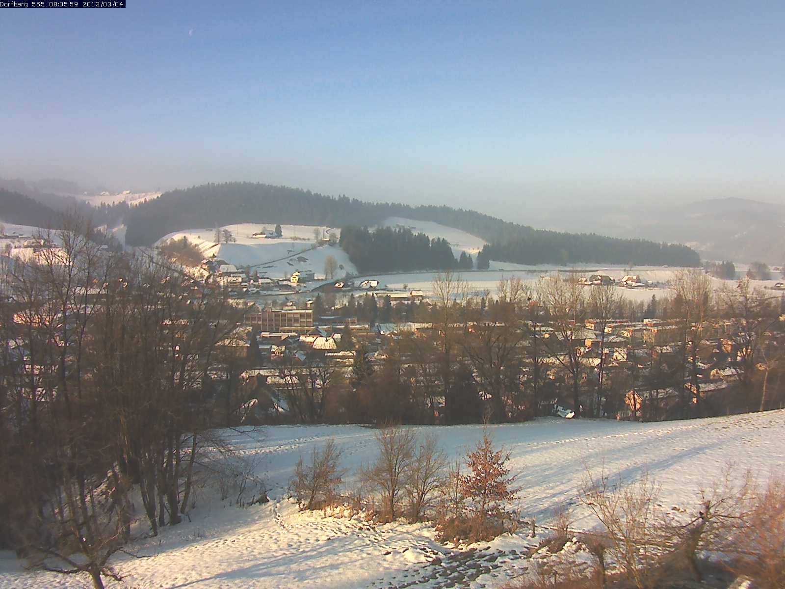 Webcam-Bild: Aussicht vom Dorfberg in Langnau 20130304-080600