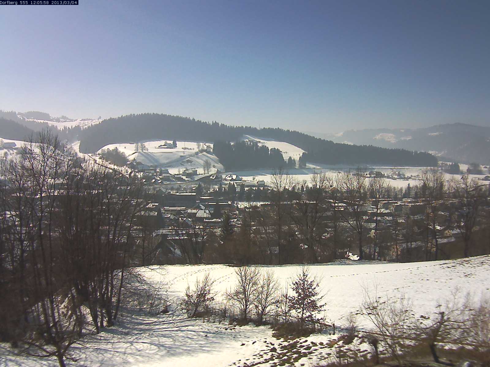 Webcam-Bild: Aussicht vom Dorfberg in Langnau 20130304-120600