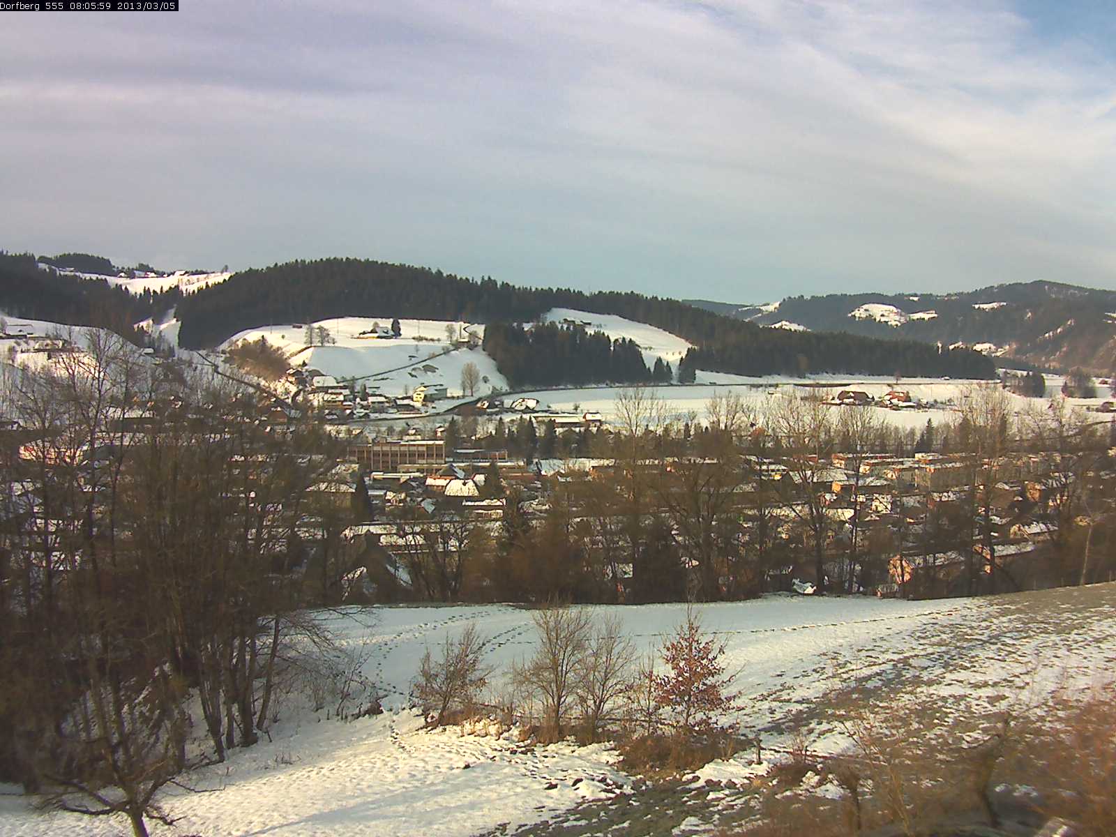 Webcam-Bild: Aussicht vom Dorfberg in Langnau 20130305-080600