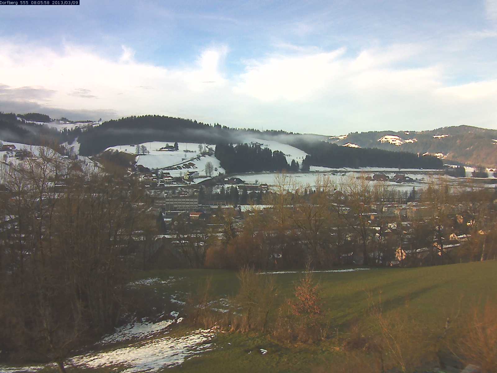 Webcam-Bild: Aussicht vom Dorfberg in Langnau 20130309-080600