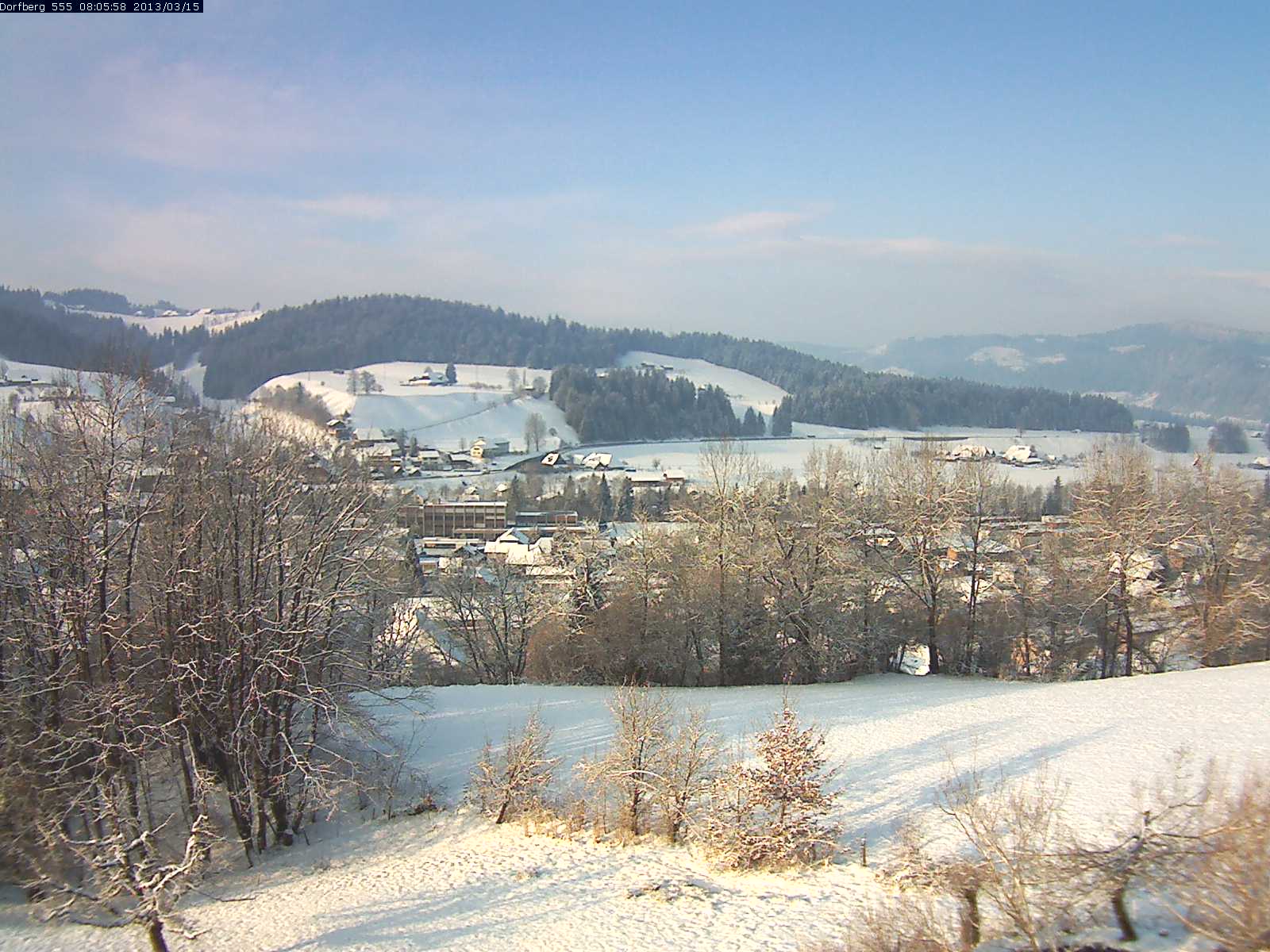 Webcam-Bild: Aussicht vom Dorfberg in Langnau 20130315-080600