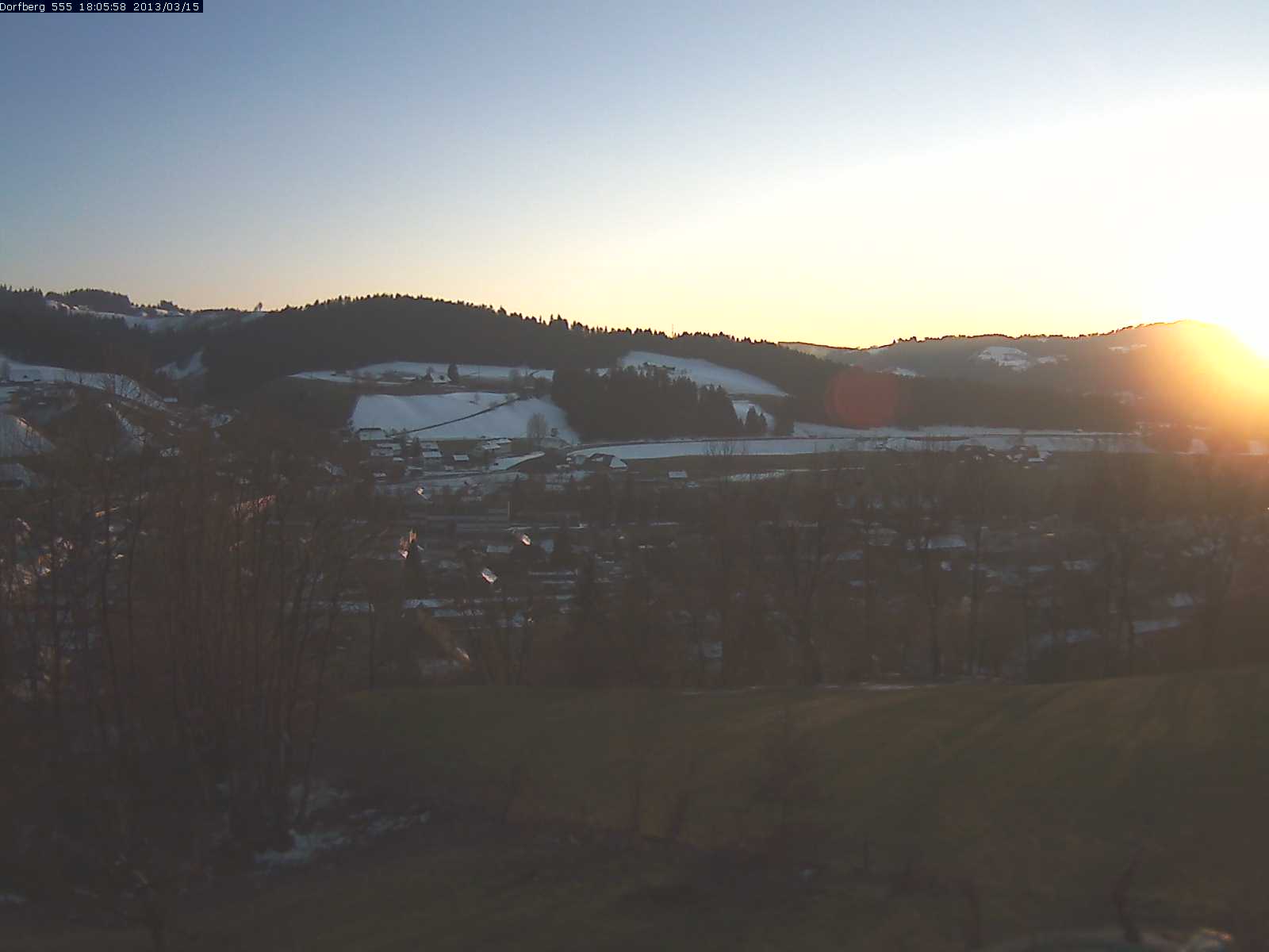 Webcam-Bild: Aussicht vom Dorfberg in Langnau 20130315-180600