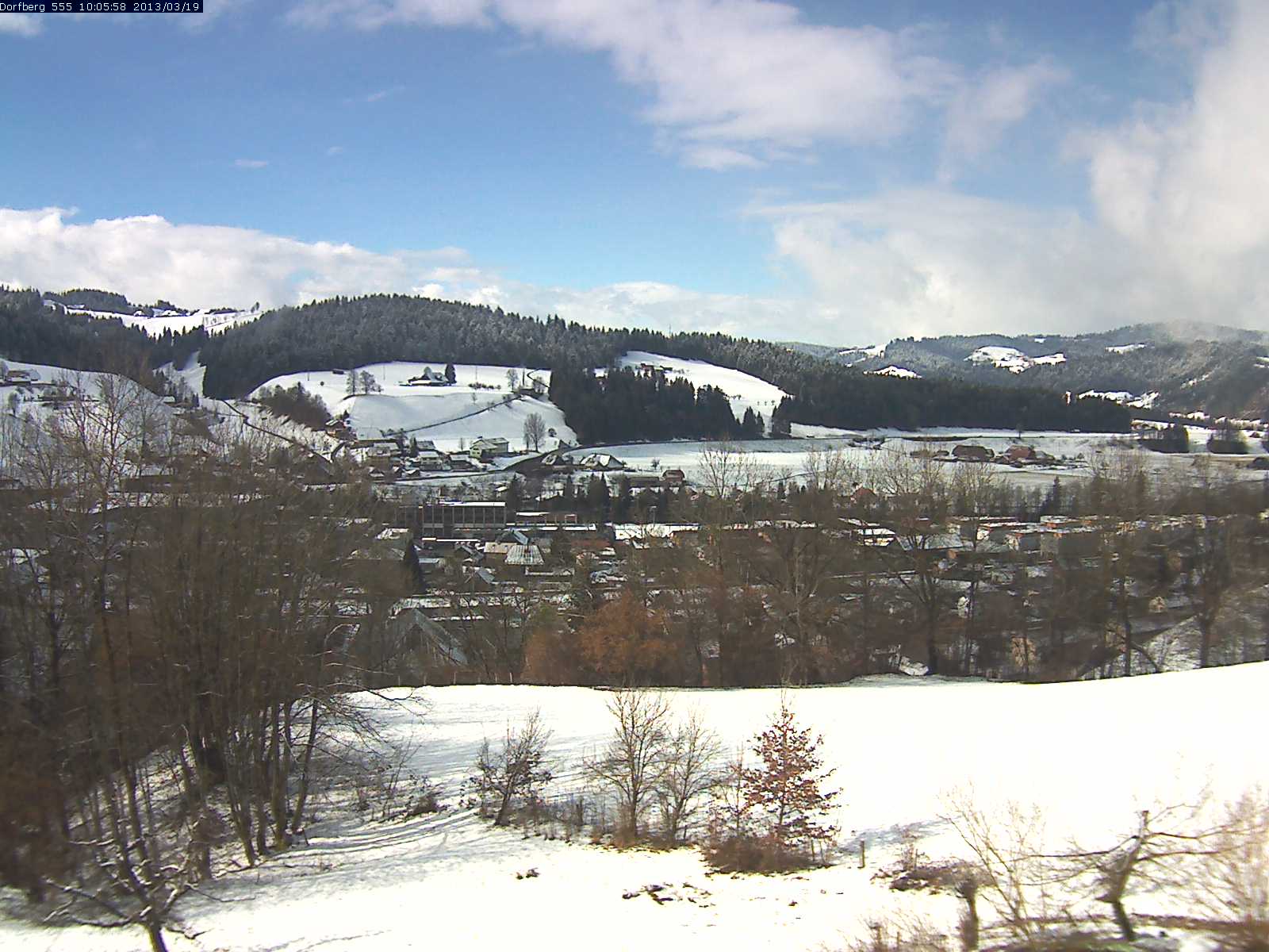Webcam-Bild: Aussicht vom Dorfberg in Langnau 20130319-100600