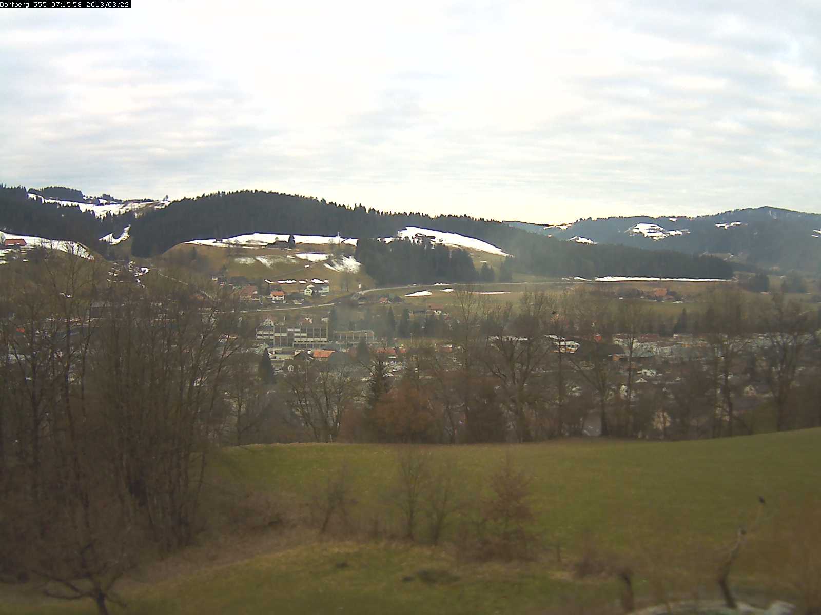 Webcam-Bild: Aussicht vom Dorfberg in Langnau 20130322-071600