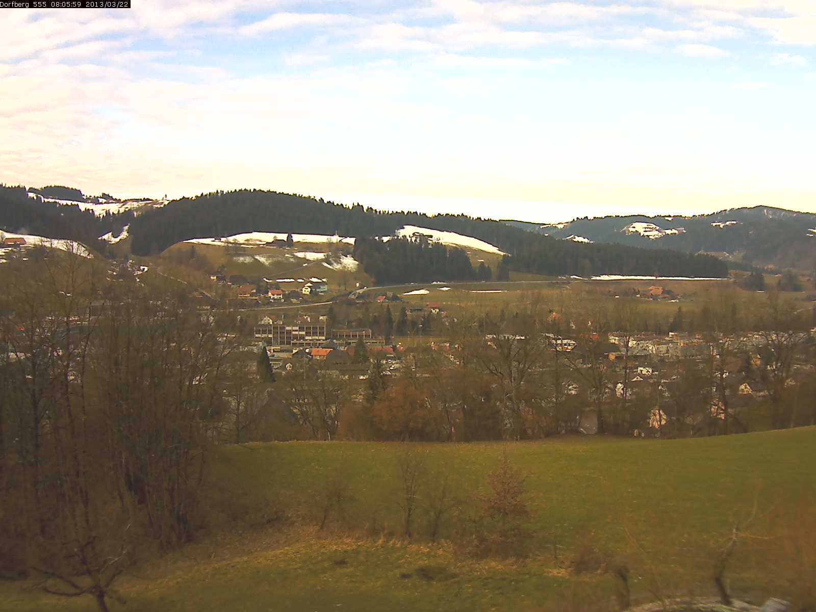 Webcam-Bild: Aussicht vom Dorfberg in Langnau 20130322-080600