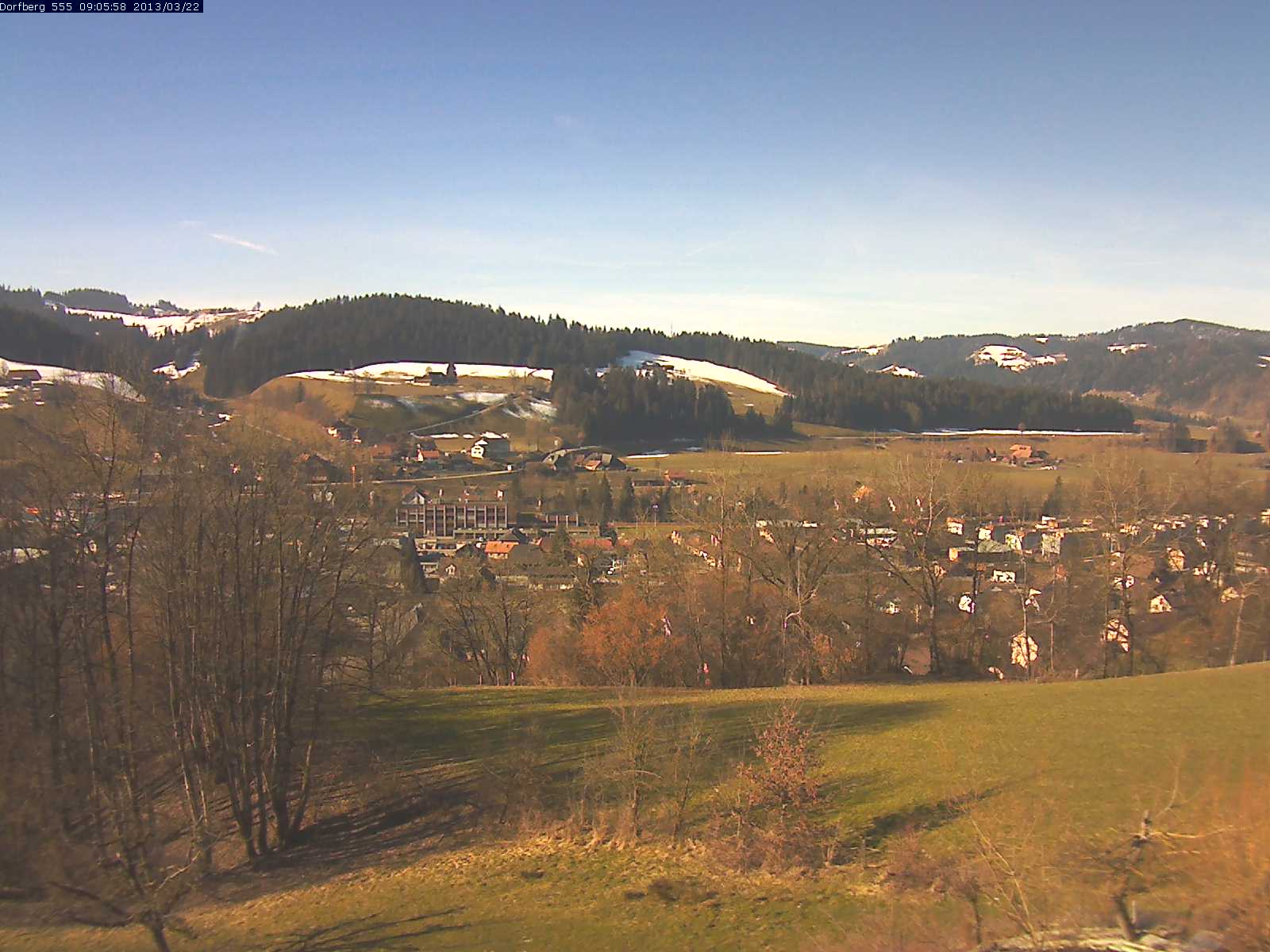 Webcam-Bild: Aussicht vom Dorfberg in Langnau 20130322-090600