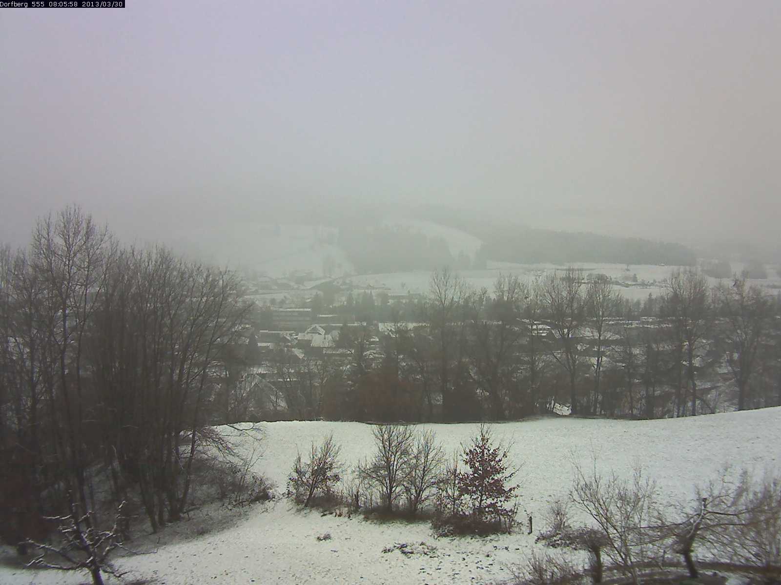 Webcam-Bild: Aussicht vom Dorfberg in Langnau 20130330-080600