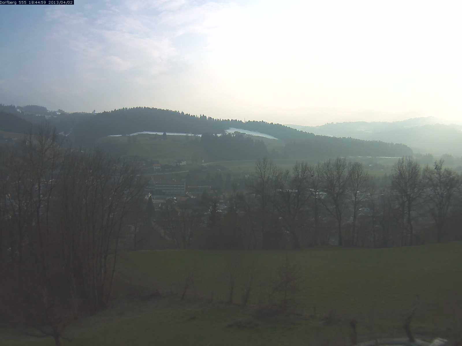 Webcam-Bild: Aussicht vom Dorfberg in Langnau 20130402-184500