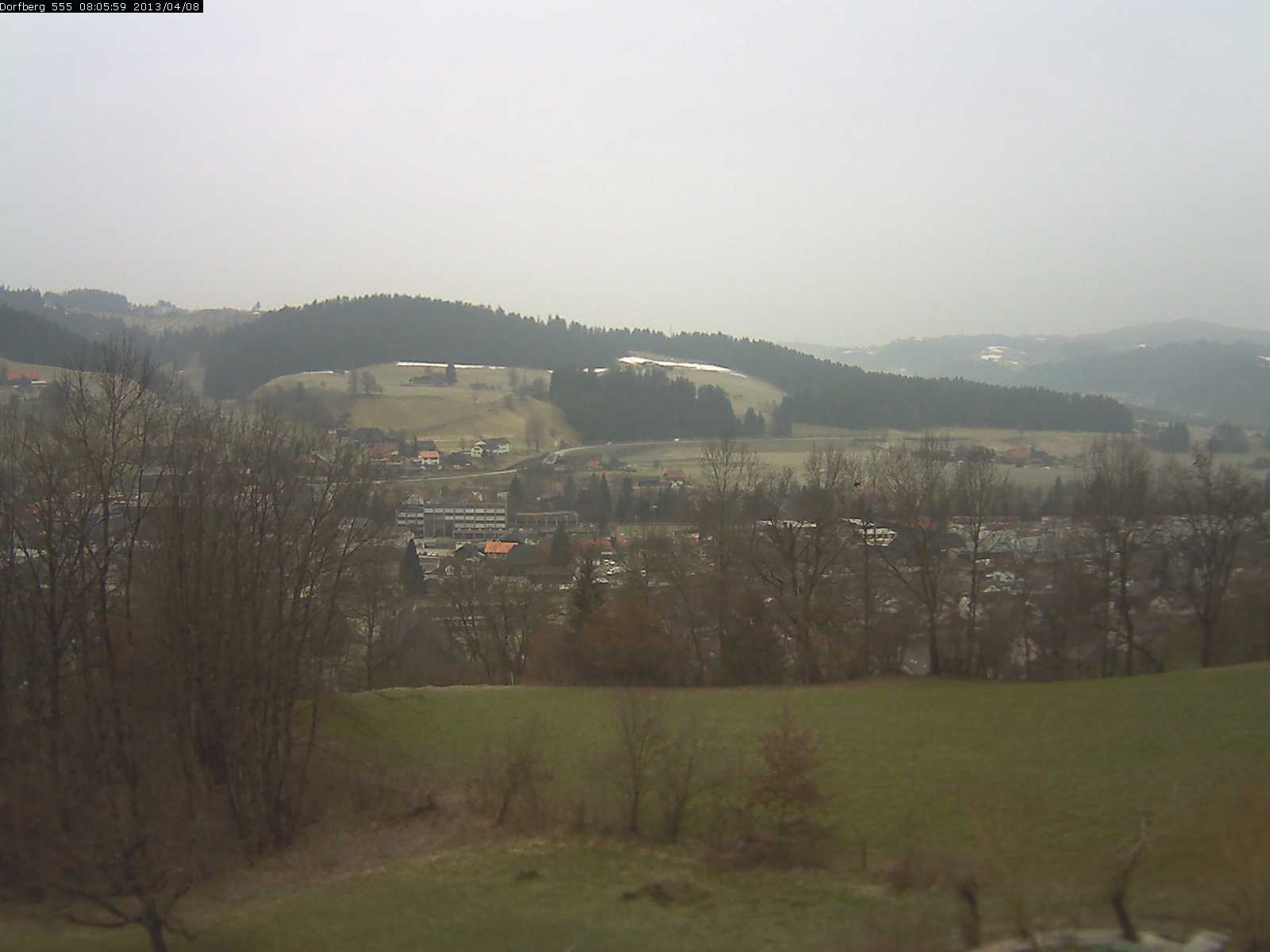Webcam-Bild: Aussicht vom Dorfberg in Langnau 20130408-080600