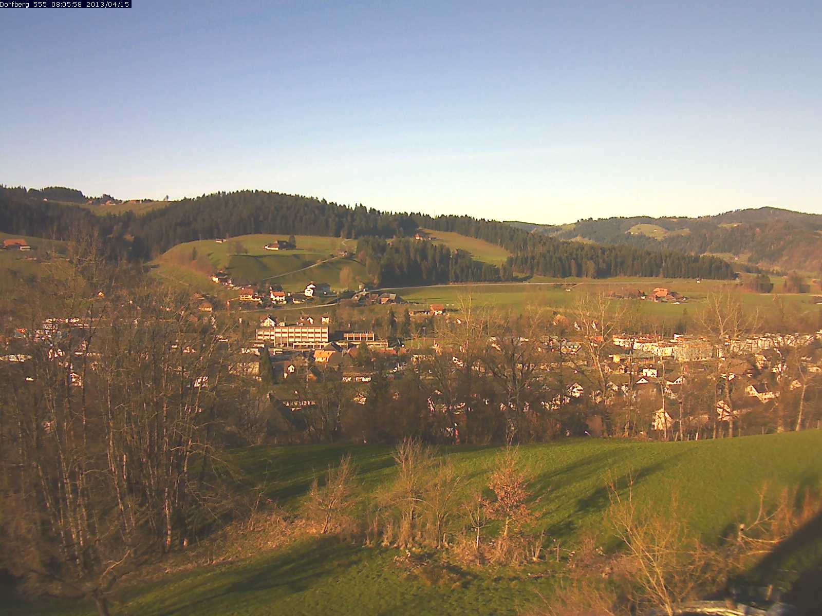Webcam-Bild: Aussicht vom Dorfberg in Langnau 20130415-080600