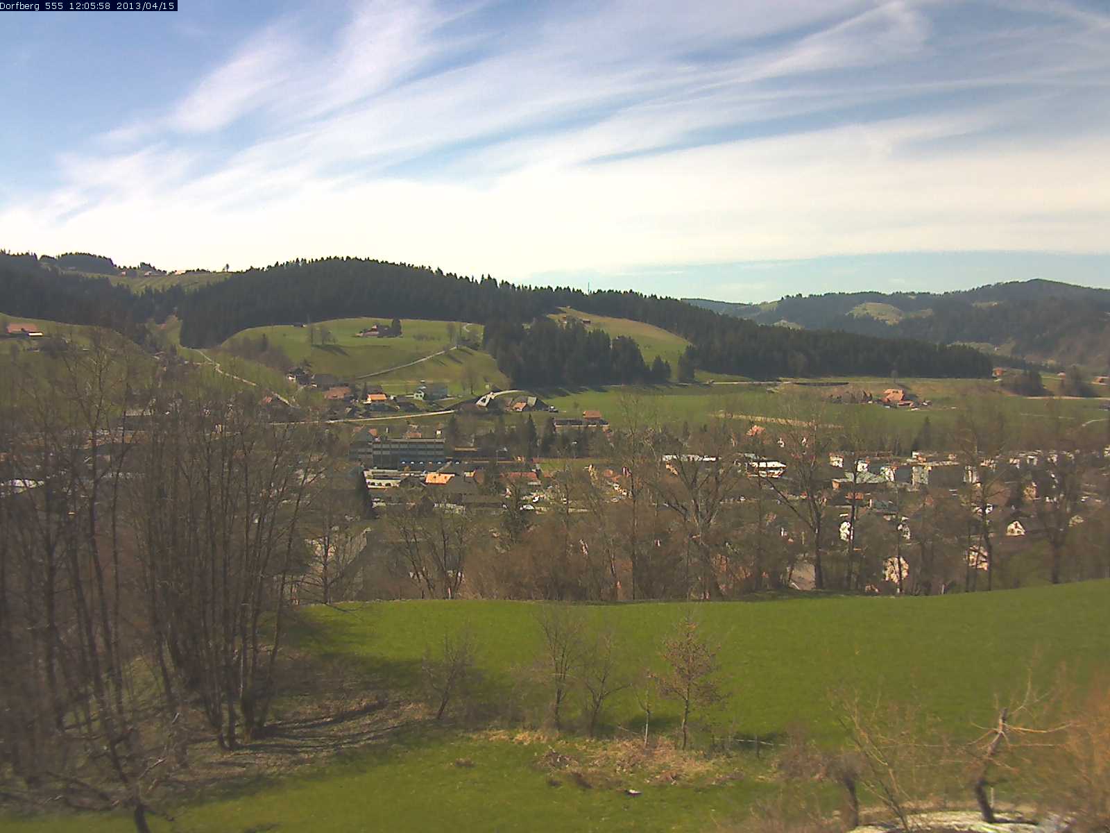 Webcam-Bild: Aussicht vom Dorfberg in Langnau 20130415-120600
