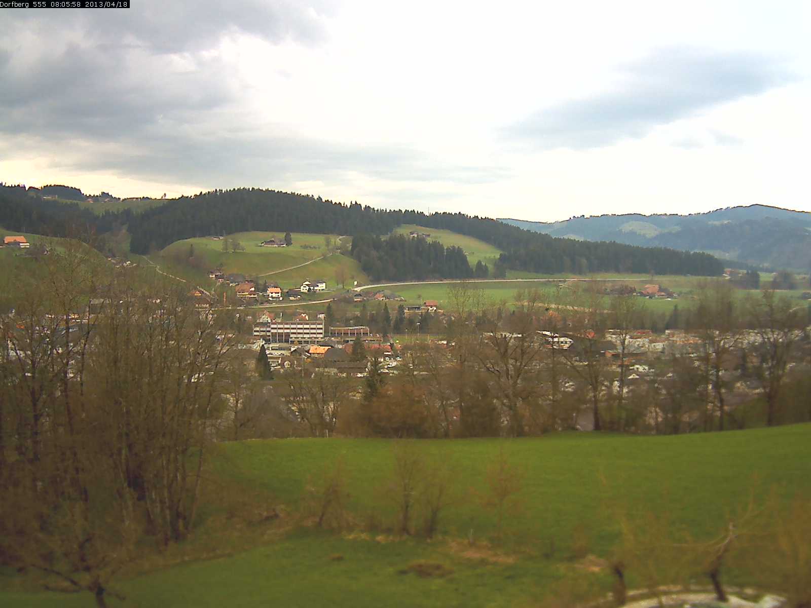 Webcam-Bild: Aussicht vom Dorfberg in Langnau 20130418-080600