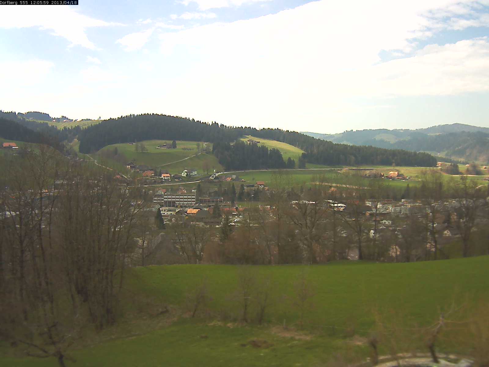 Webcam-Bild: Aussicht vom Dorfberg in Langnau 20130418-120600