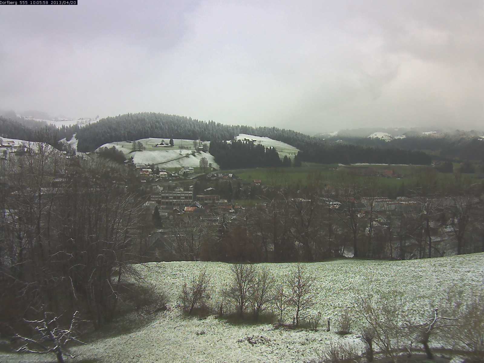 Webcam-Bild: Aussicht vom Dorfberg in Langnau 20130420-100600