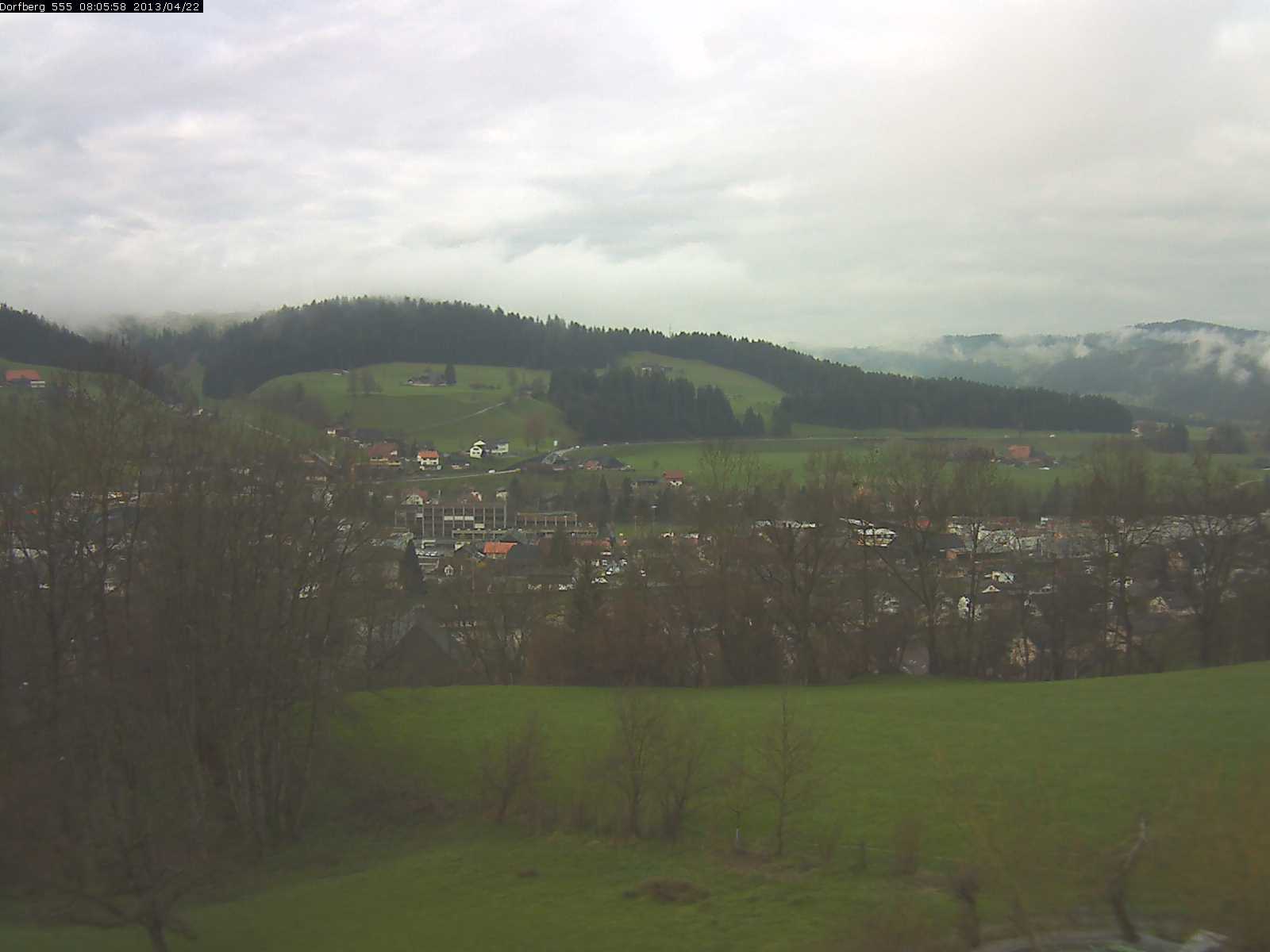 Webcam-Bild: Aussicht vom Dorfberg in Langnau 20130422-080600