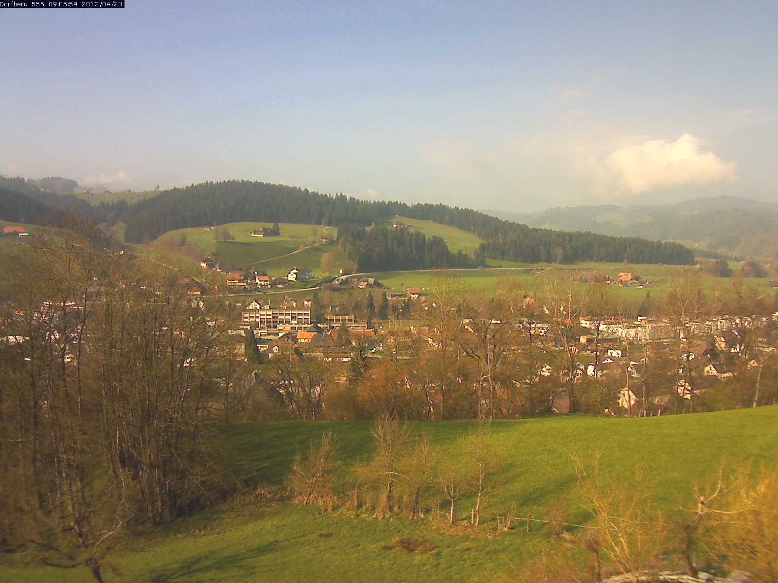 Webcam-Bild: Aussicht vom Dorfberg in Langnau 20130423-090600
