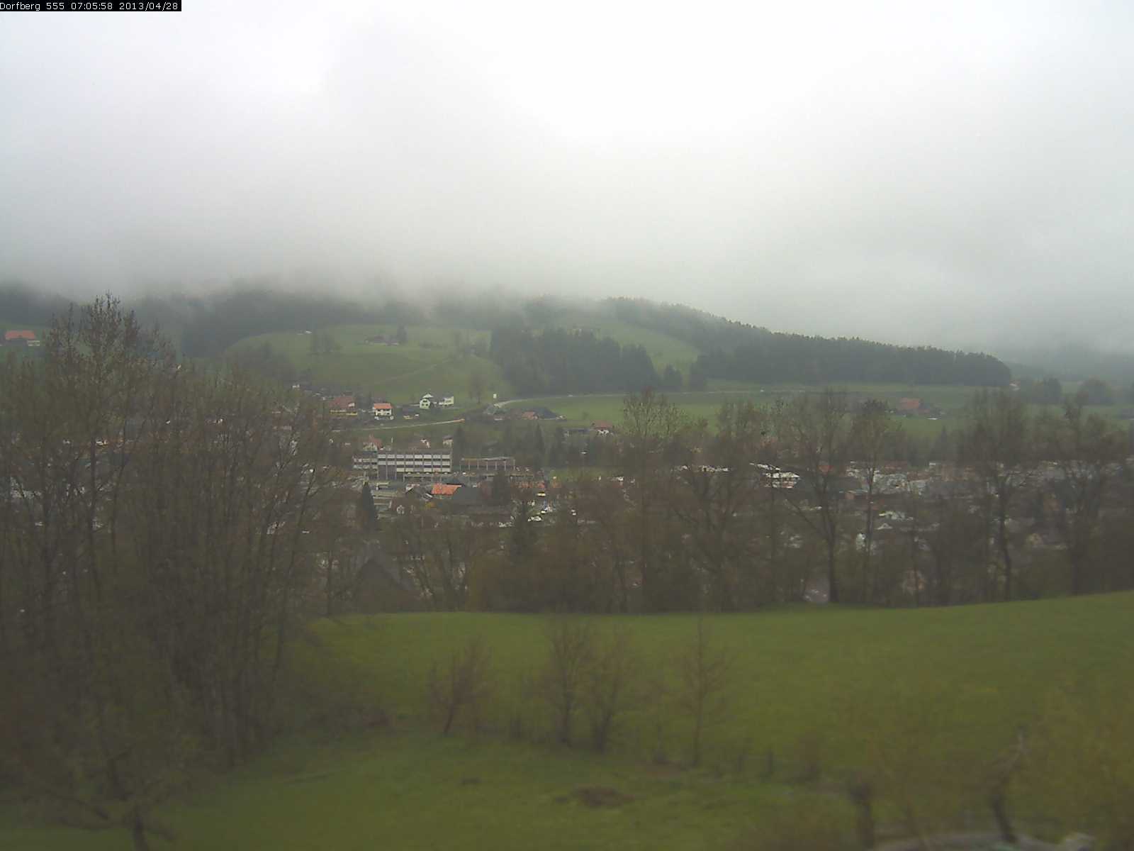 Webcam-Bild: Aussicht vom Dorfberg in Langnau 20130428-070600