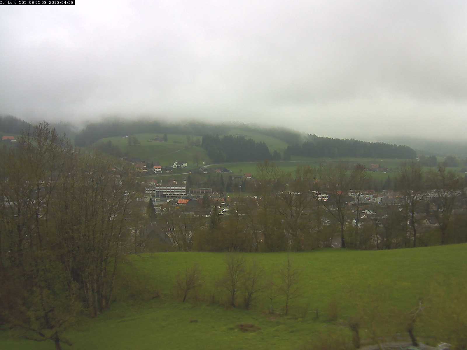 Webcam-Bild: Aussicht vom Dorfberg in Langnau 20130428-080600